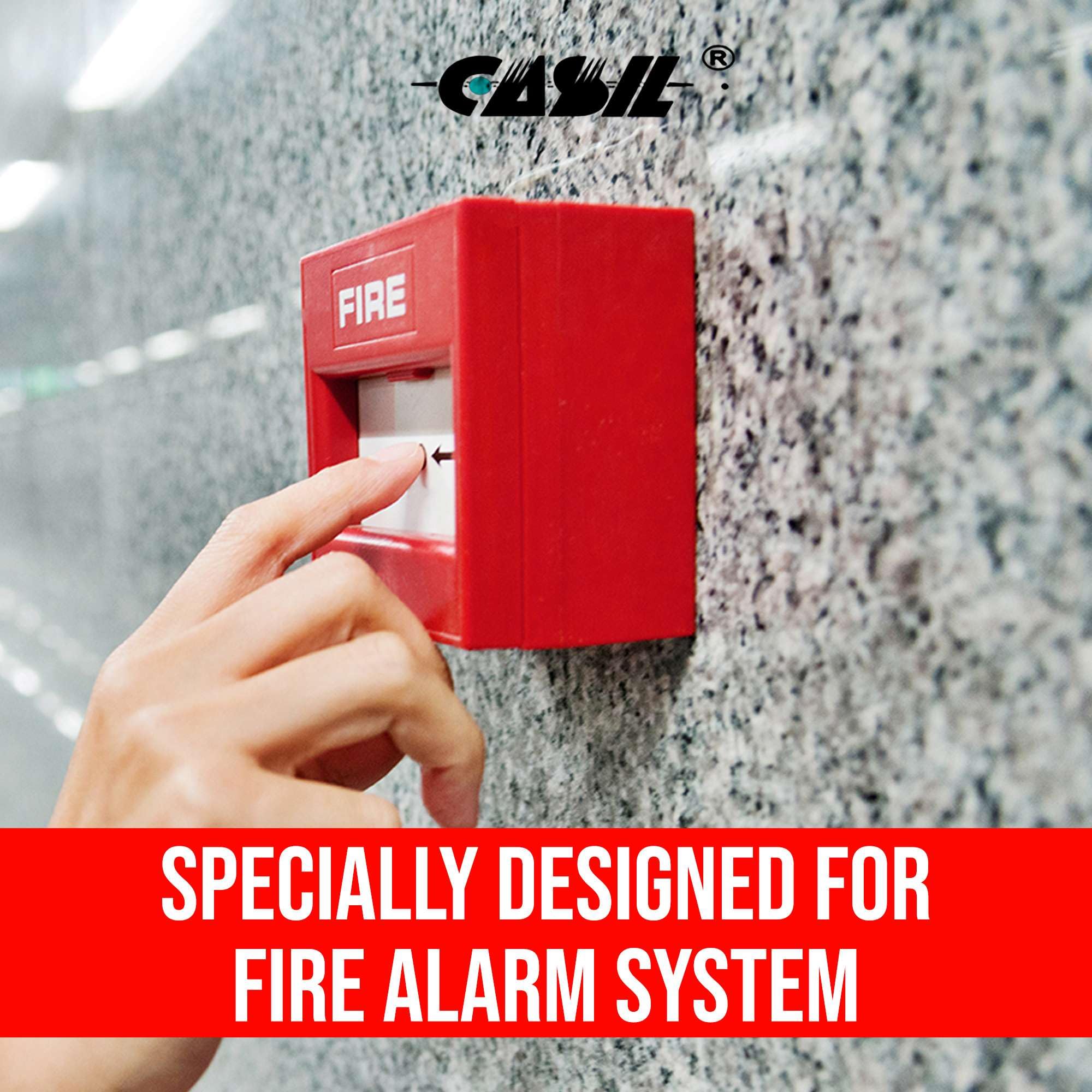 Casil 6V 4AH Sealed Lead Acid Battery for Deer Feeder & Power Wheels - Model CA640