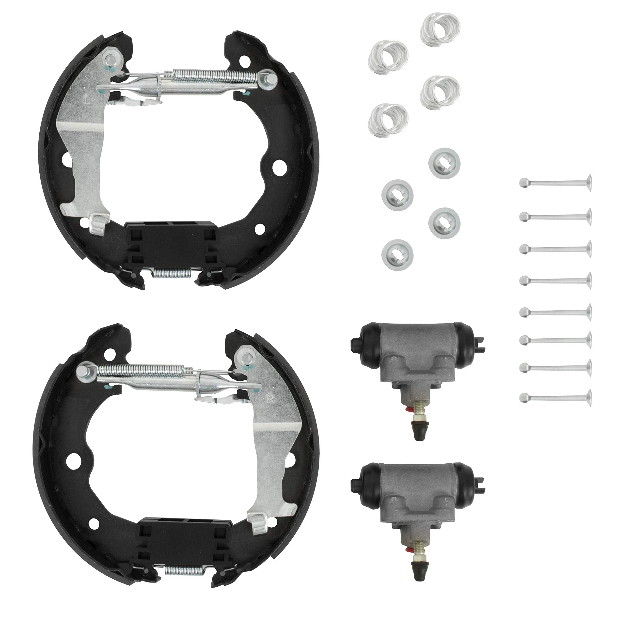 Bendix Premium Sk638 Rear Brake Shoe Kit For Nissan 200Sx 1998-1995, Lucino 1998-1996, Nx 1993-1991, Sentra 1999-1991, Tsubame 2