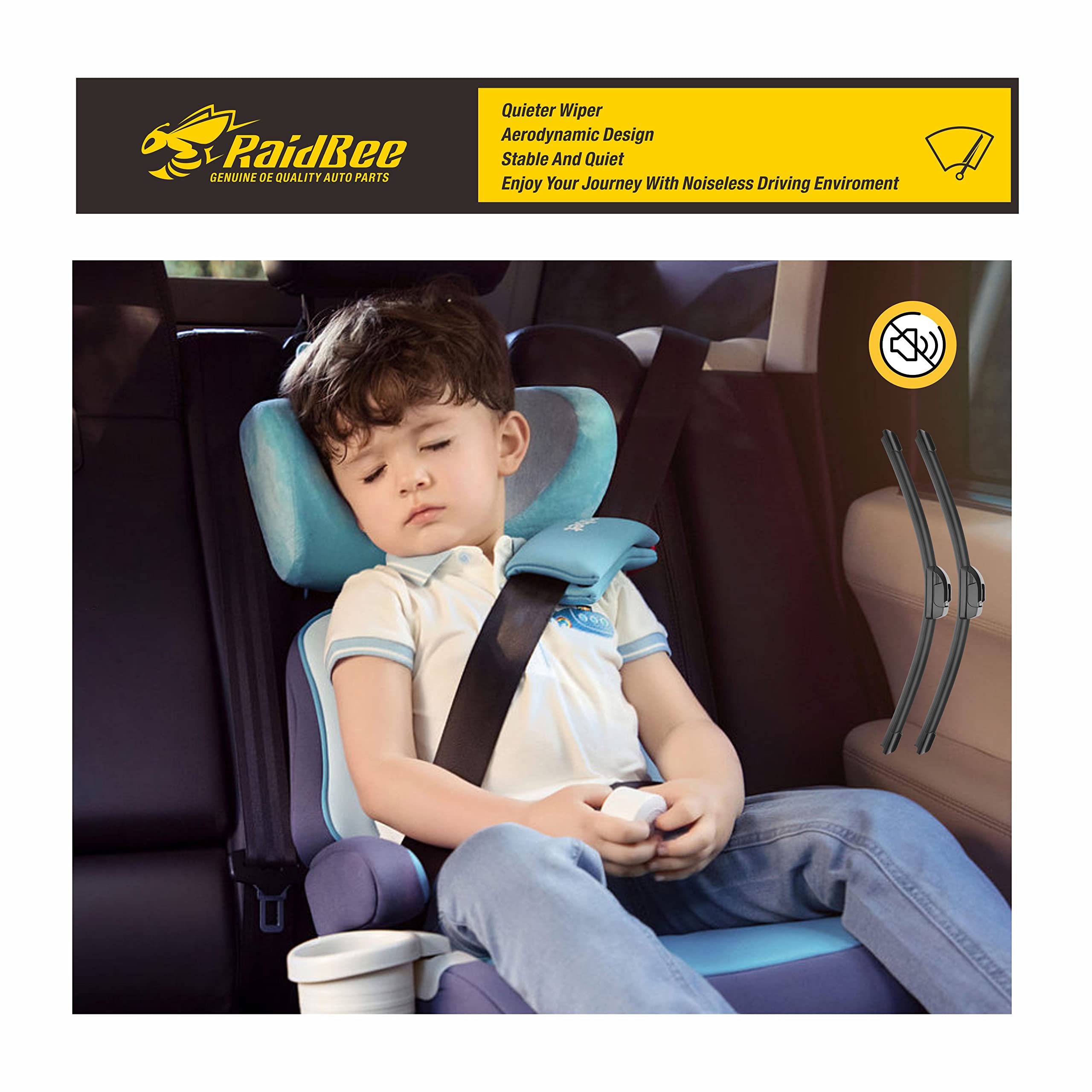 Raidbee Oem Windshield Wiper Blade Replacement For Nissan Sentra 2013-2019 Front Windshield Wipers For My Car,Automotive Replace