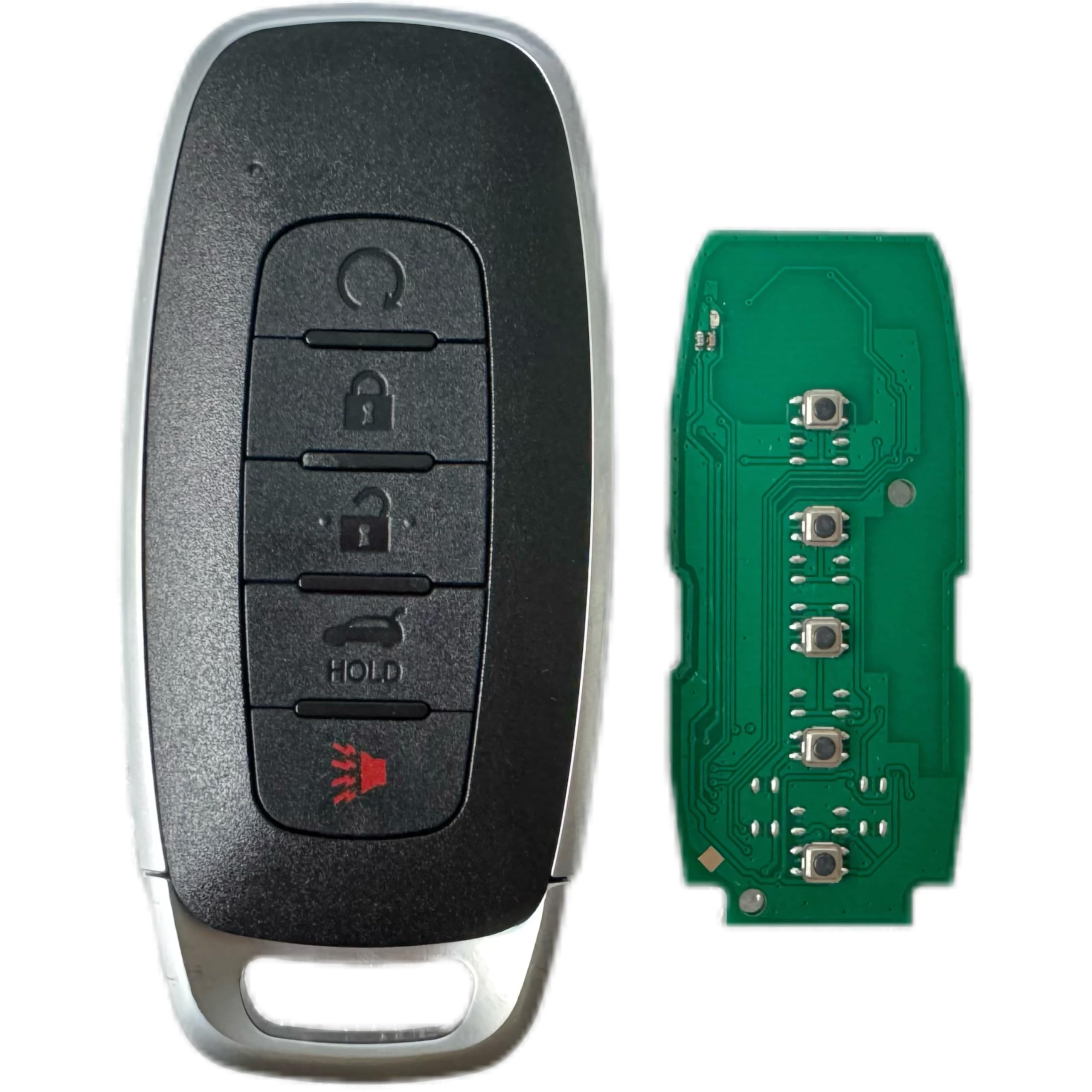 Smart Key for Nissan Pathfinder Rogue 2022-2024, YIKEBALOG 5 Button Proximity Remote Control Key Fob fit for Nissan Pathfinder R