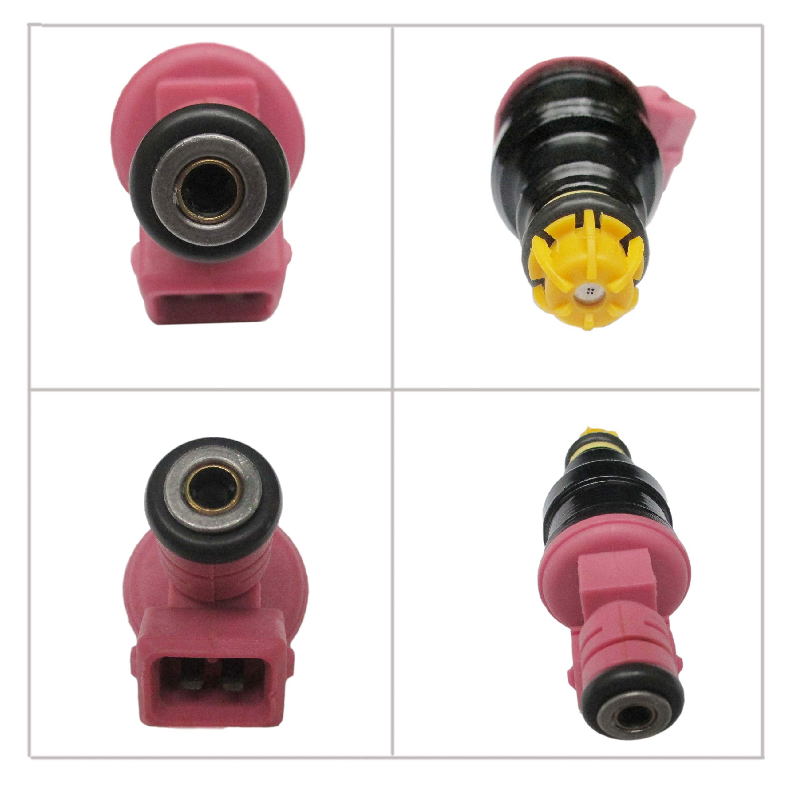 6X Pink Top Injectors For Bmw 21.5Lb M52 M52B28 M3 E39 E46 E36 0280150440