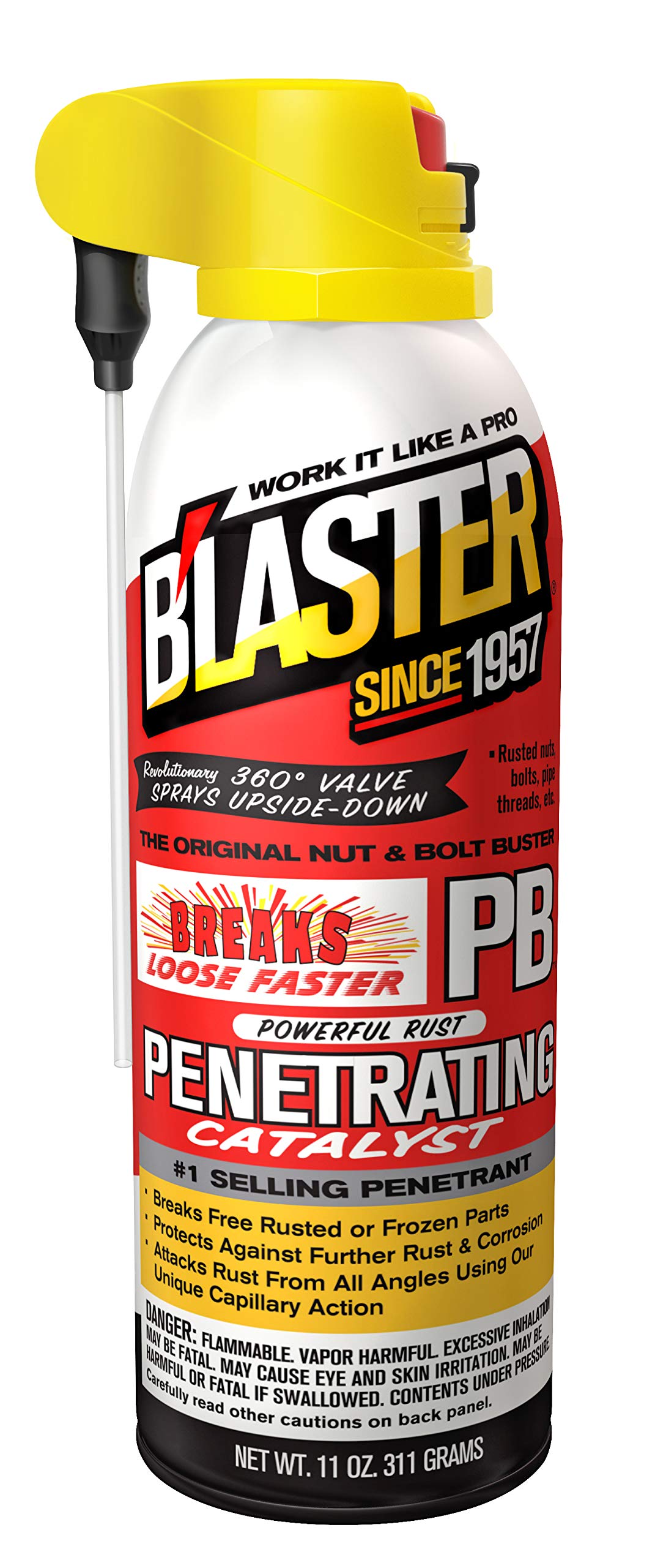 B'Laster Pb Blaster Penetrating Oil Spray Breaks Free Rusted Or Frozen Bolts, Rust Penetrating Spray, Rust Prevention Spray, Ant