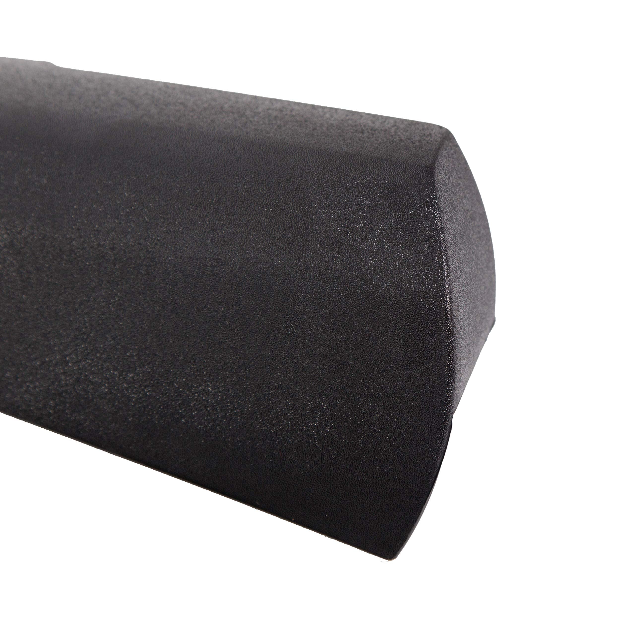 ECOTRIC Black Passenger RH Side Trailer Tow Mirror Arm Cover Compatible with 2014-2024 Dodge RAM 1500 2500 3500 Replacement 68263392AA