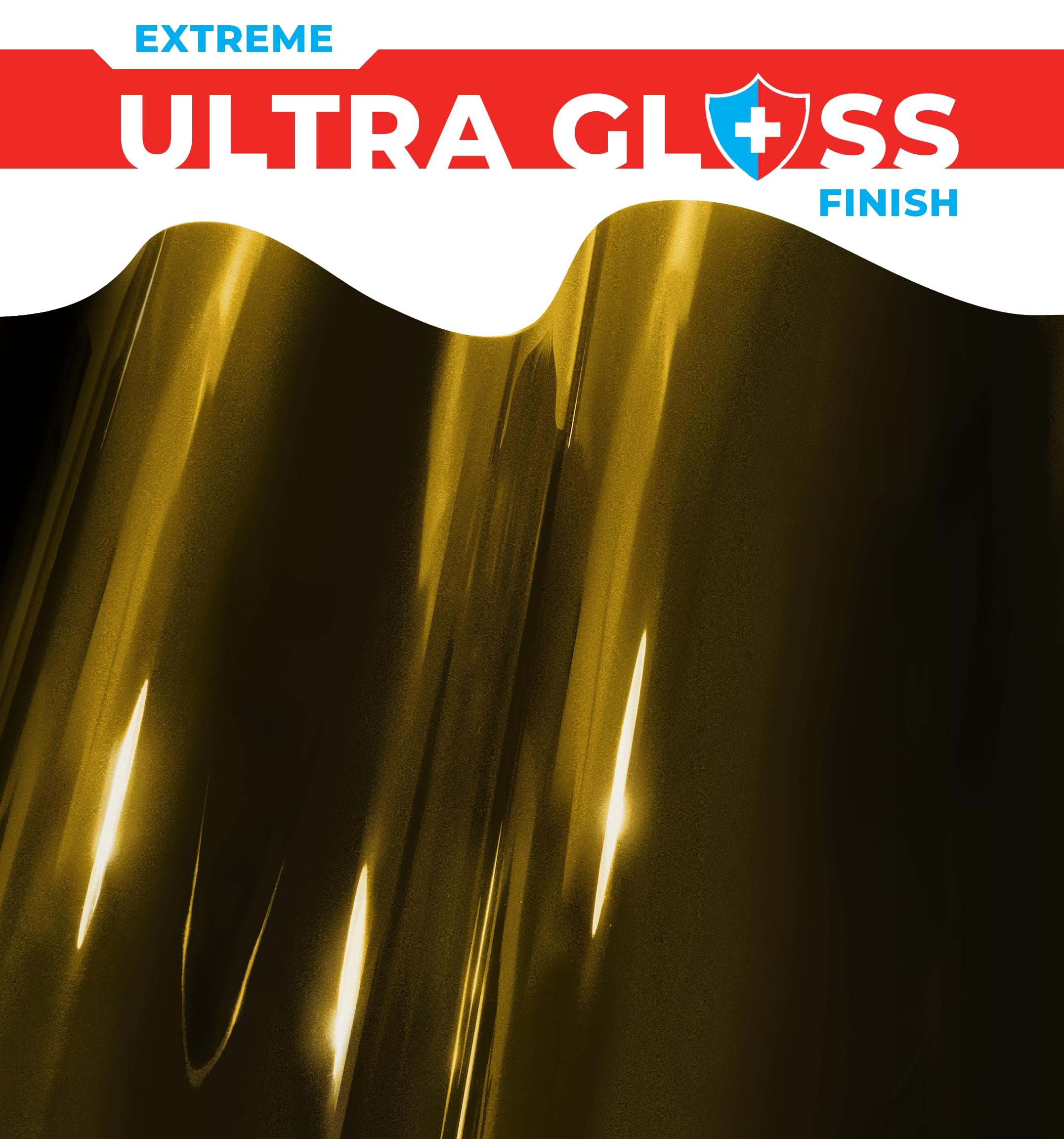 Colorfusion Ppf By Vvivid, Gloss Midnight Sun Dry Apply Ppf Vinyl Car Wrap Roll 60Ft X 5Ft