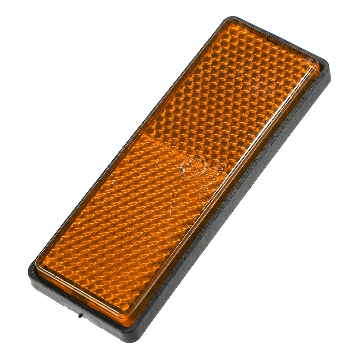 X Autohaux Universal Reflector 88X32Mm For Motorcycle Scooter Bicycle Safety Spoke Reflective With Screw Orange