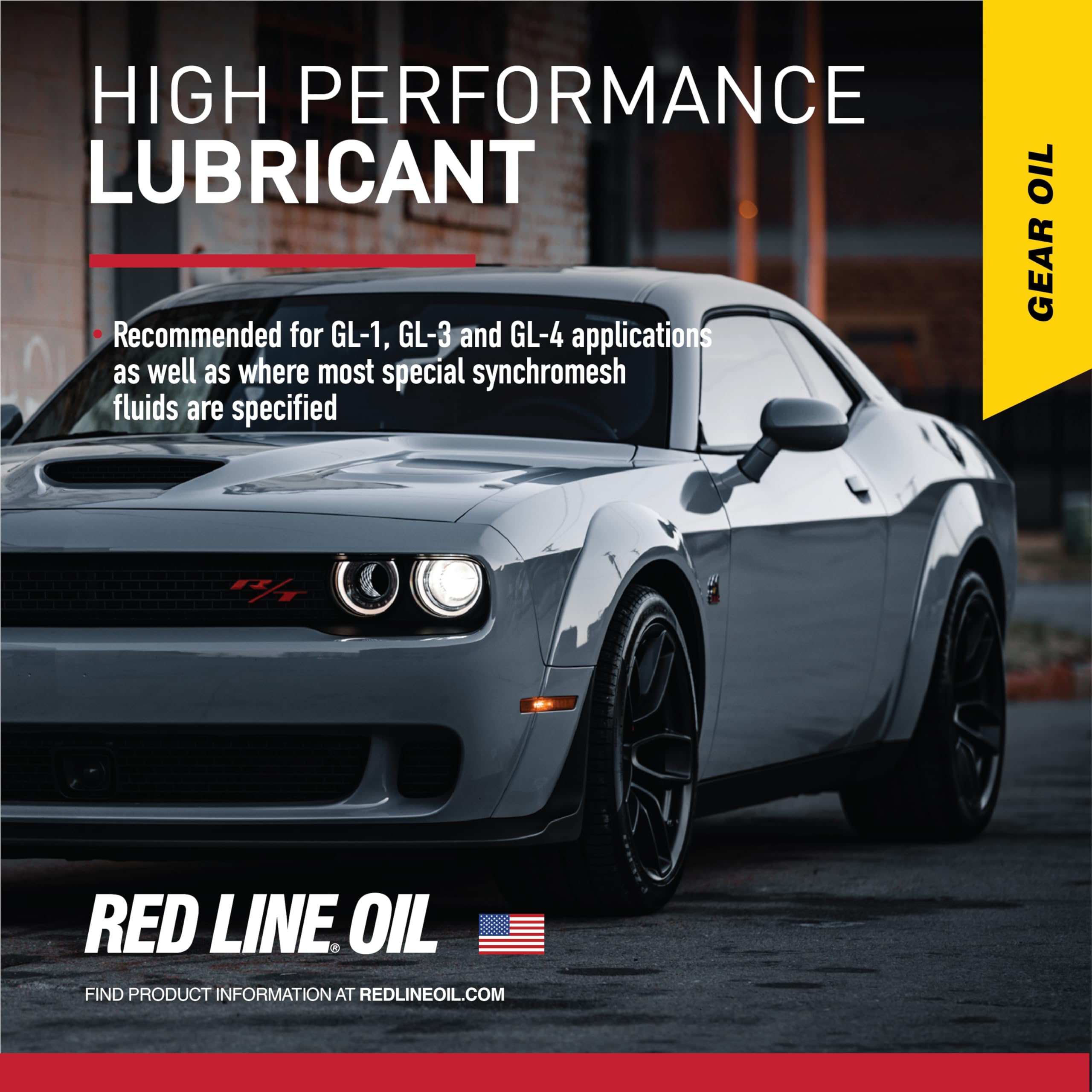 Red Line 50204 SAE 75W80 API GL-4 Manual Transmission and Transaxle Lubricant (MTL) Car Gear Oil - 1 Quart (12 Pack)