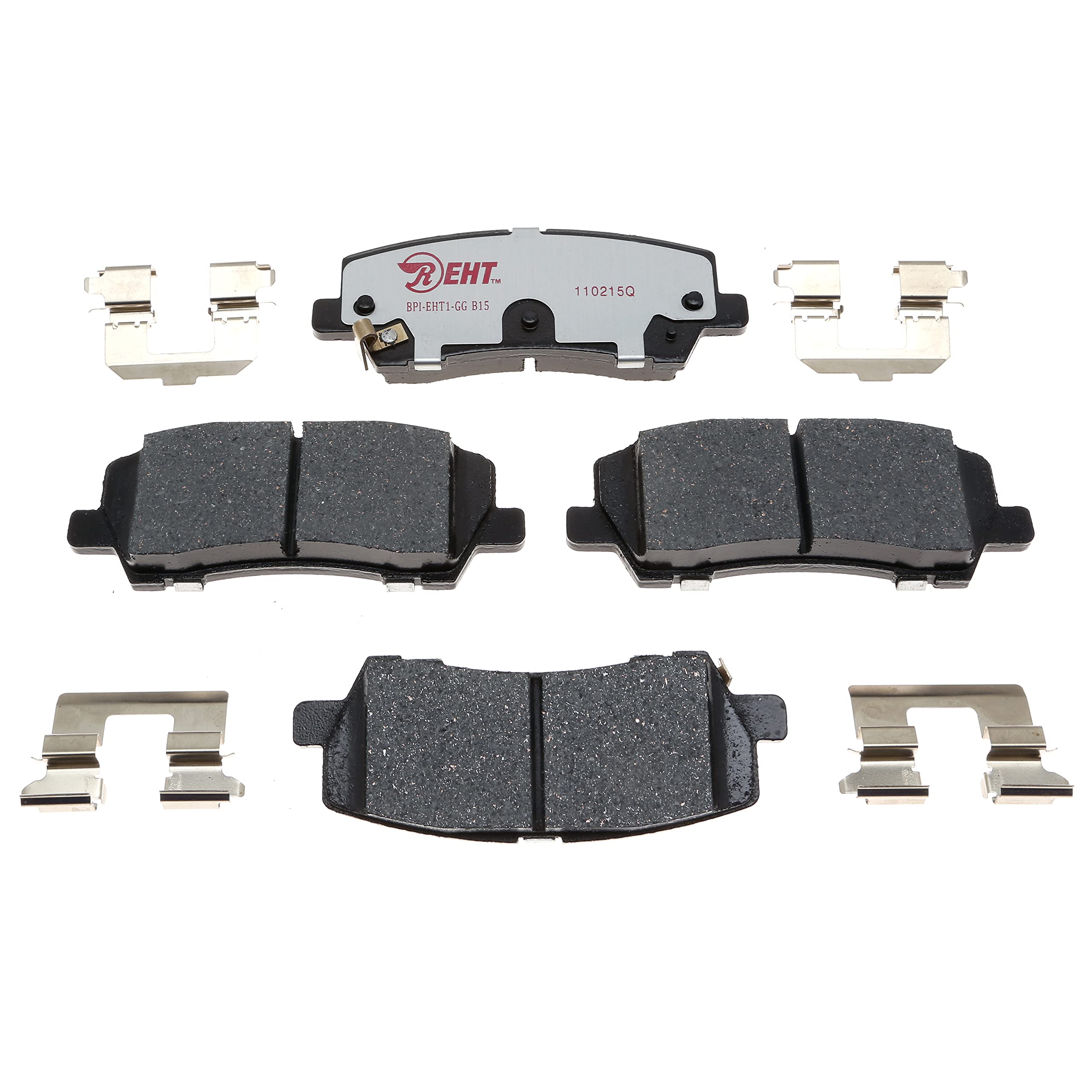 Raybestos Premium Raybestos Element3 Eht Replacement Rear Brake Pad Set For Select 2015-2018 Ford Mustang Model Years (Eht1793H)