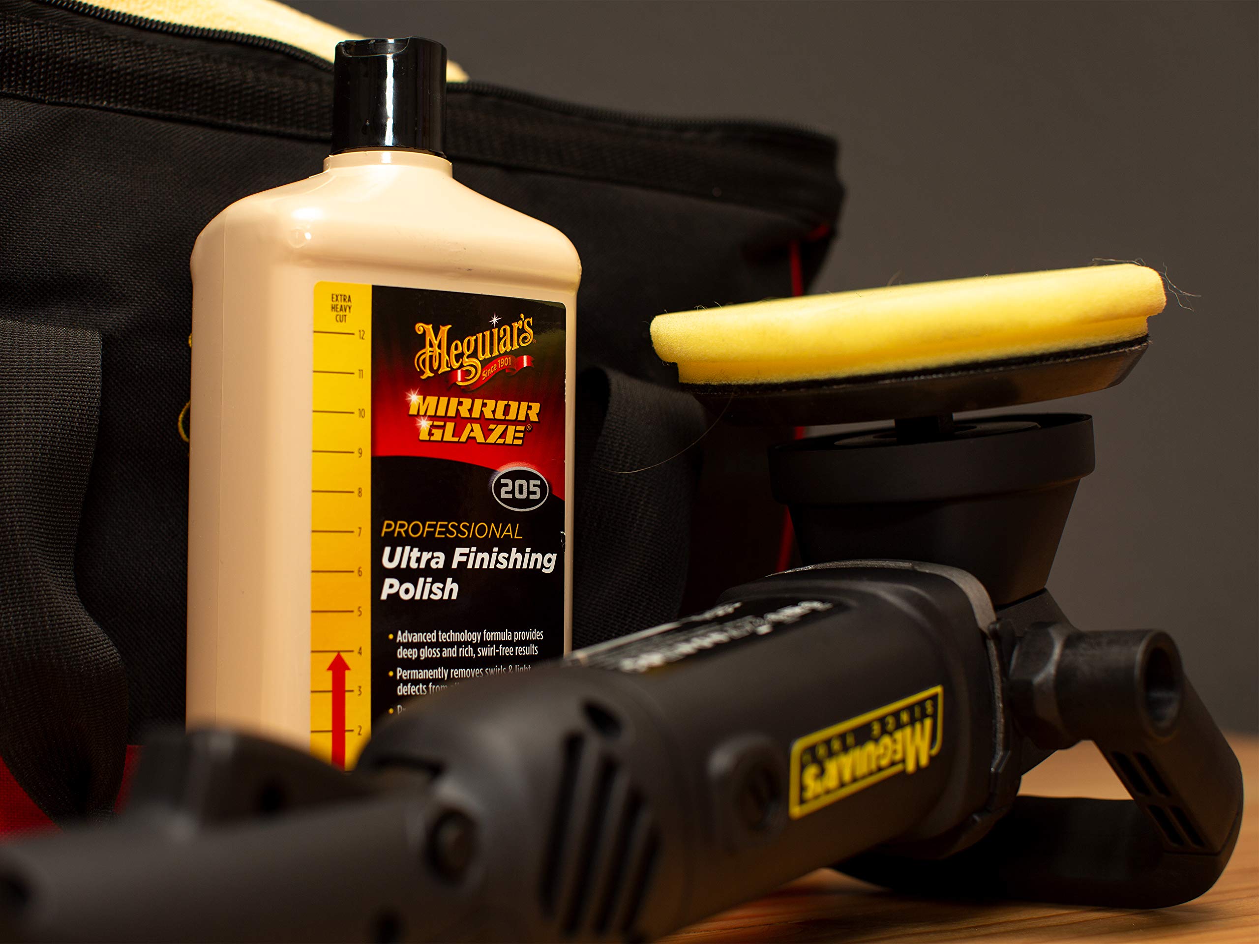 Meguiars Professional Ultra Finishing Polish M20501 - Scratch And Swirl Remover, High-Gloss Detailing Polish For A Show Car Shin