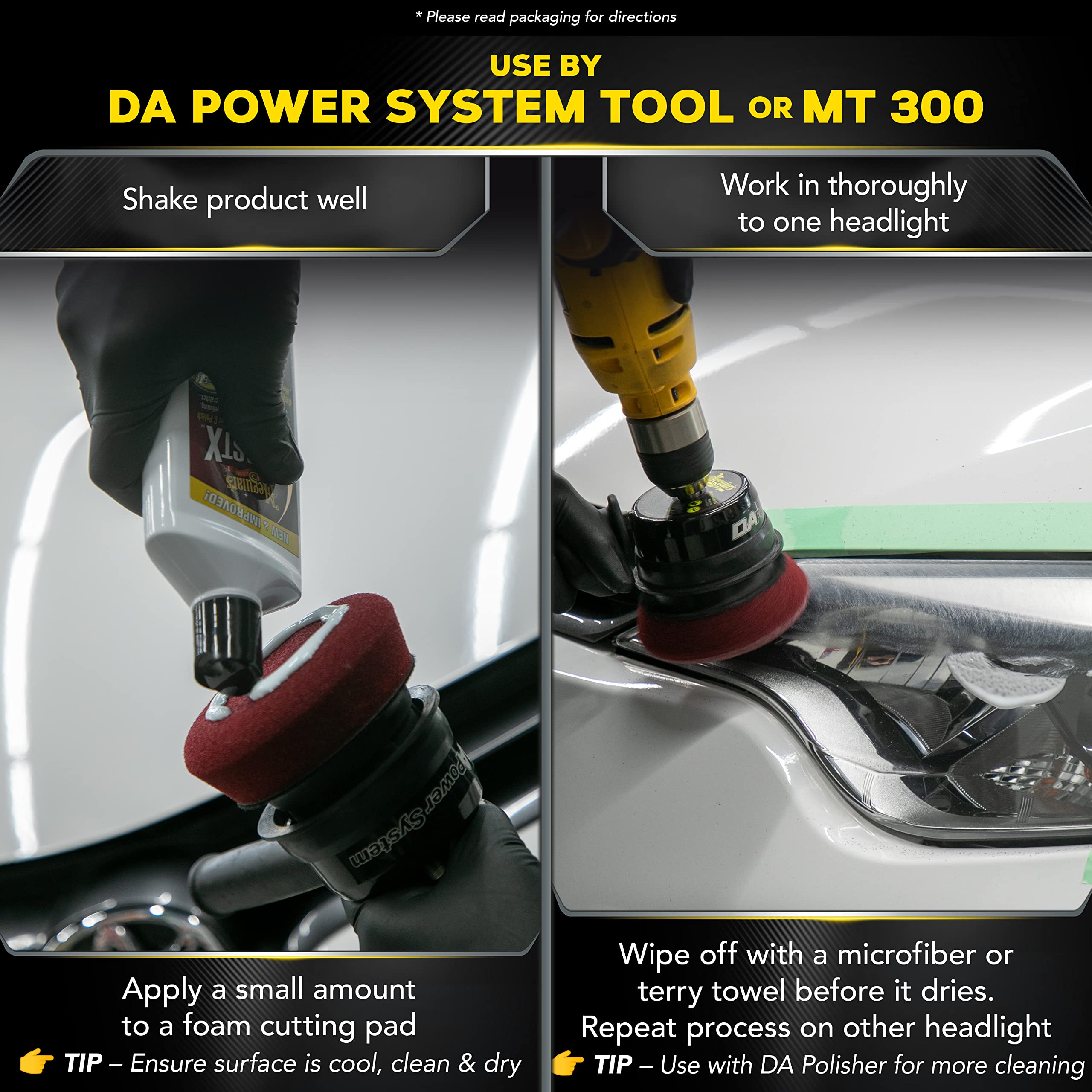 Meguiar's G12310EU PlastX Plastic Polish, 296 ml