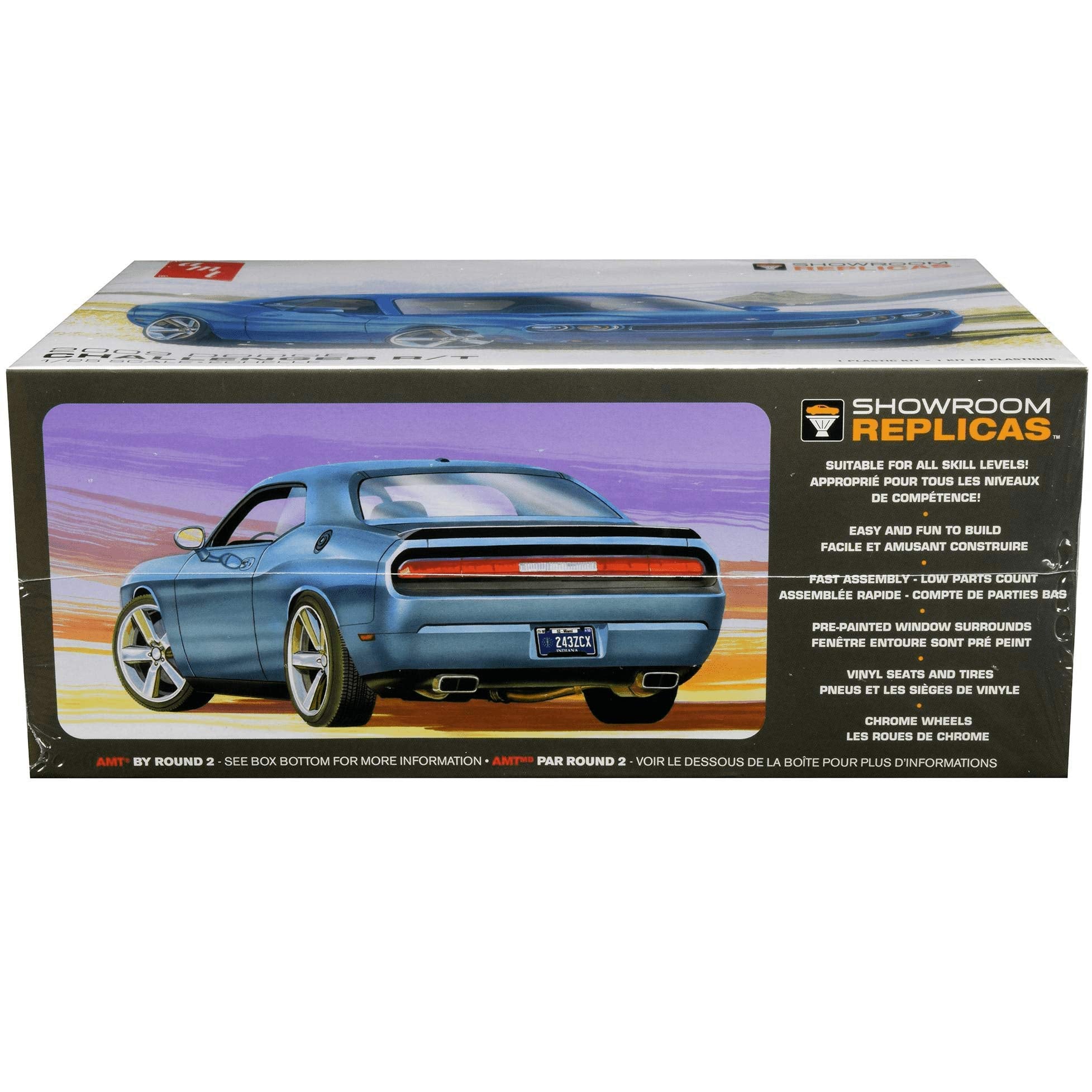 Amt 2009 Dodge Challenger R-T 1:25 Scale Model Kit (Amt1117M)