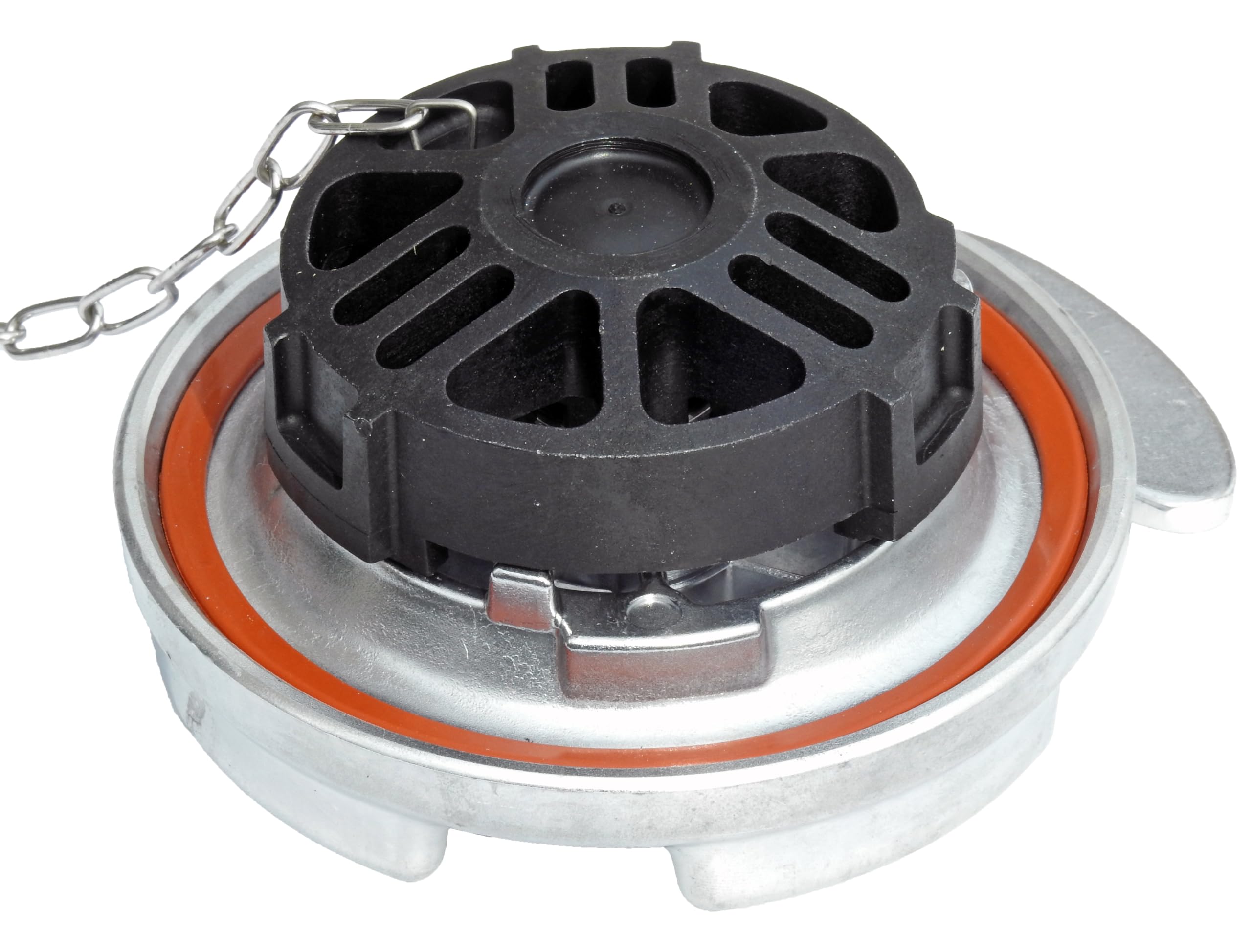 Road King Truck Parts Non-Locking Aluminum Lever Style Diesel Fuel Cap for Peterbilt