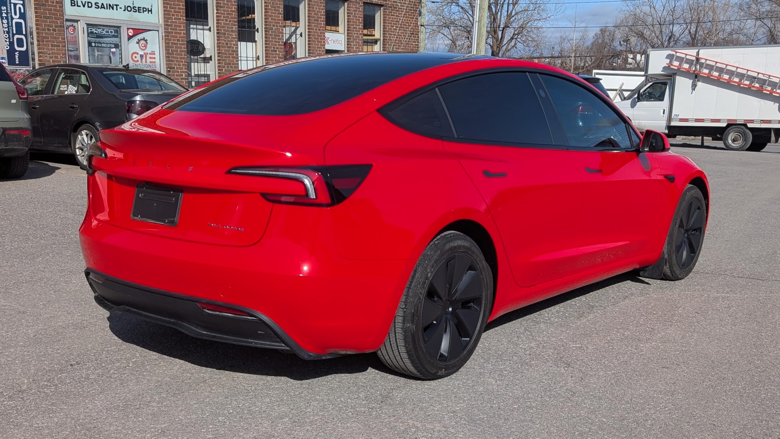 Colorfusion Ppf By Vvivid, Gloss Ultra Red Dry Apply Ppf Vinyl Car Wrap Roll 60Ft X 5Ft