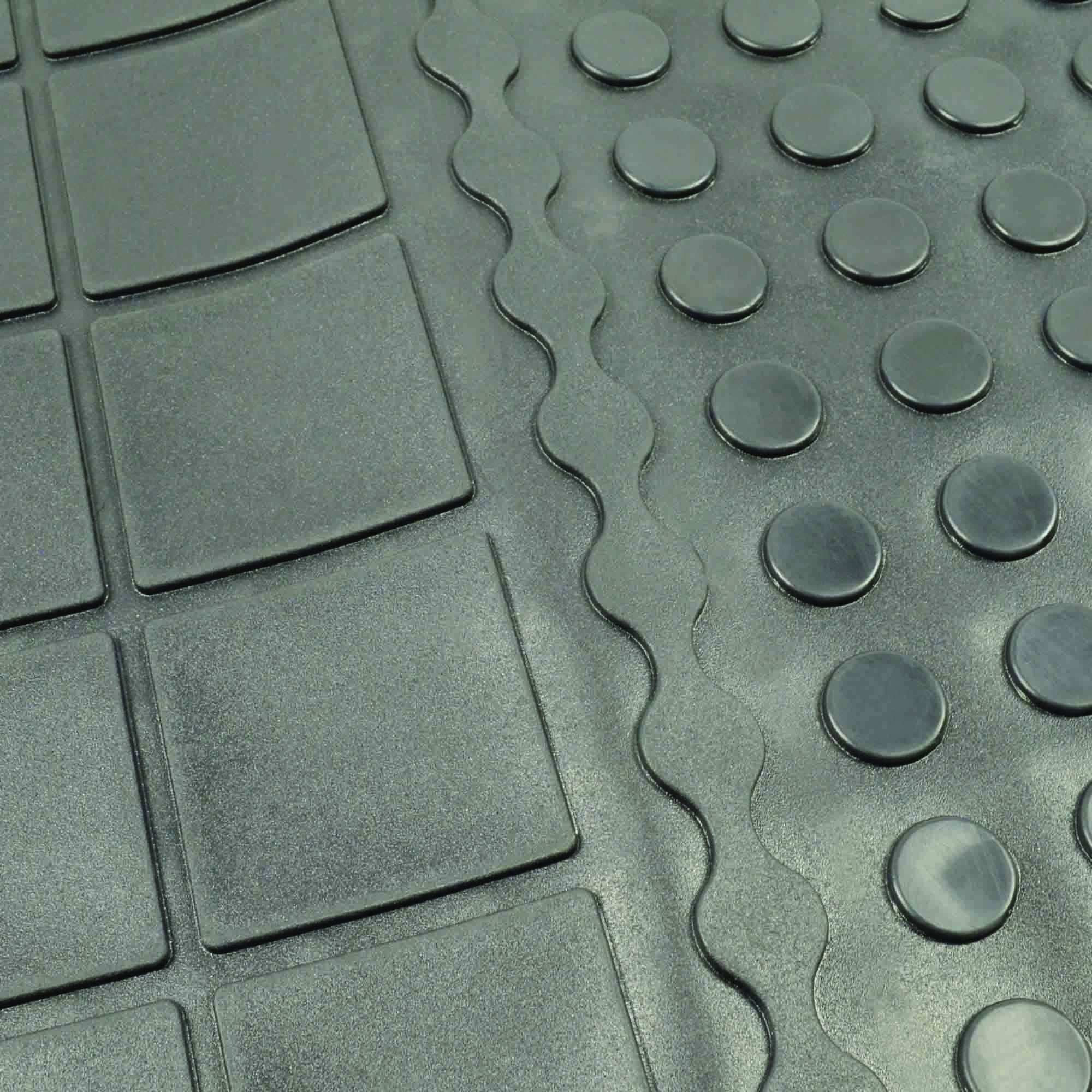 Fanmats 18381 Adrian College Bulldogs Heavy Duty Vinyl Cargo Mat 31X31, All Weather Trunk Mat, Trunk Protection