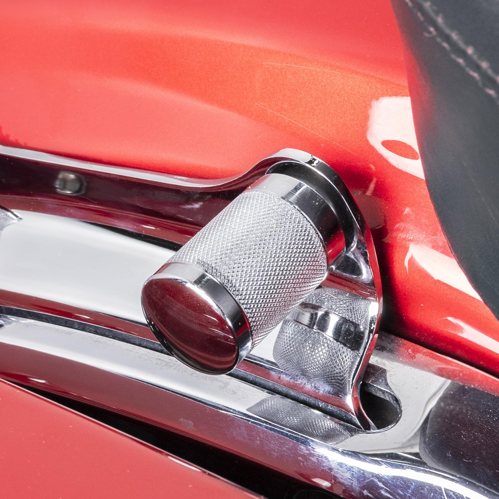 Mofun Rack Docking 4 Point Docking Magnet Caps for Tour Pack Luggage Rack Hardware Covers Kit Compatible with Harley Touring Str