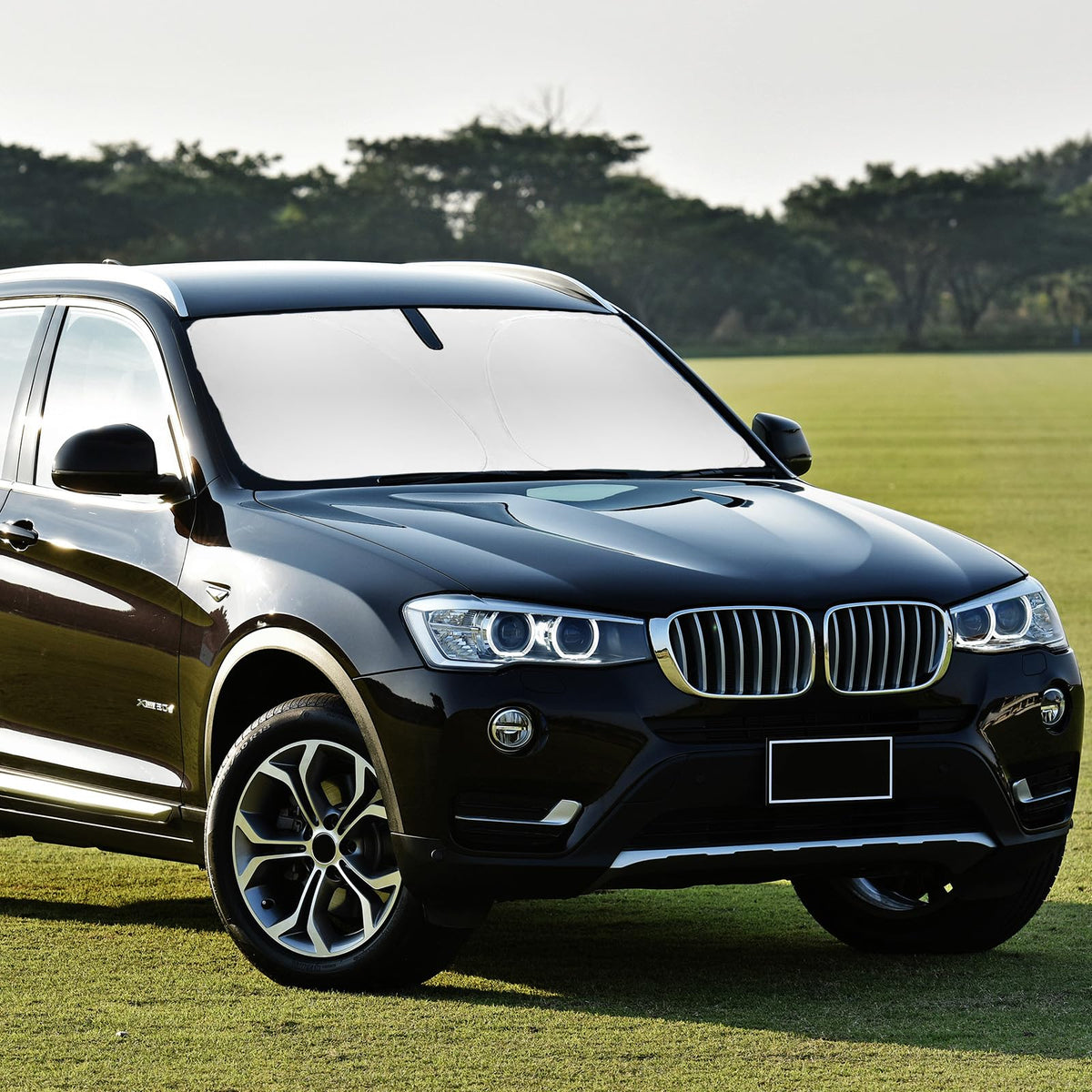 Windshield Sun Shade Sunshade For 2018-2024 Bmw X3 Windshield Cover For 2023 2025 Bmw X3 Base, Xdrive28I, Xdrive35I, M Sport Suv