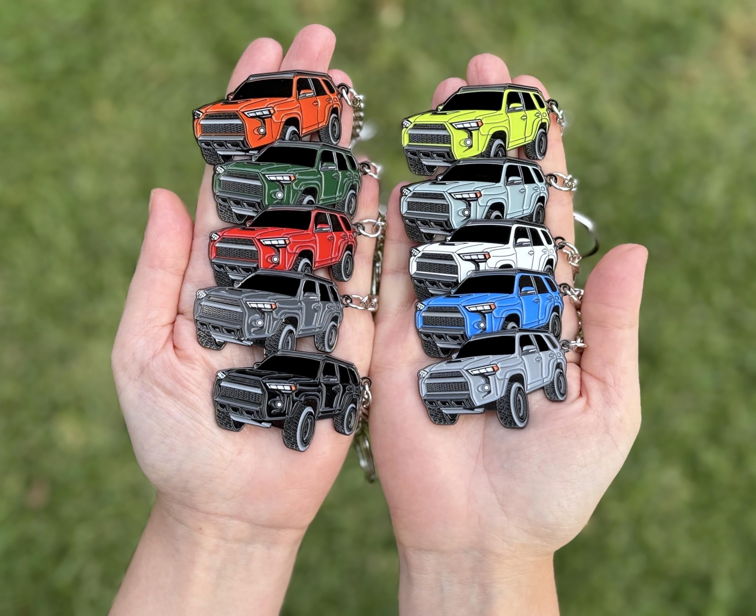 Four Wheel Beast 4Runner Accessories - Keychain 4 Runner Key Chain Key Fob Cover - 3Rd 4Th 5Th Gen Mods Car Accessories Trd 4 Ru