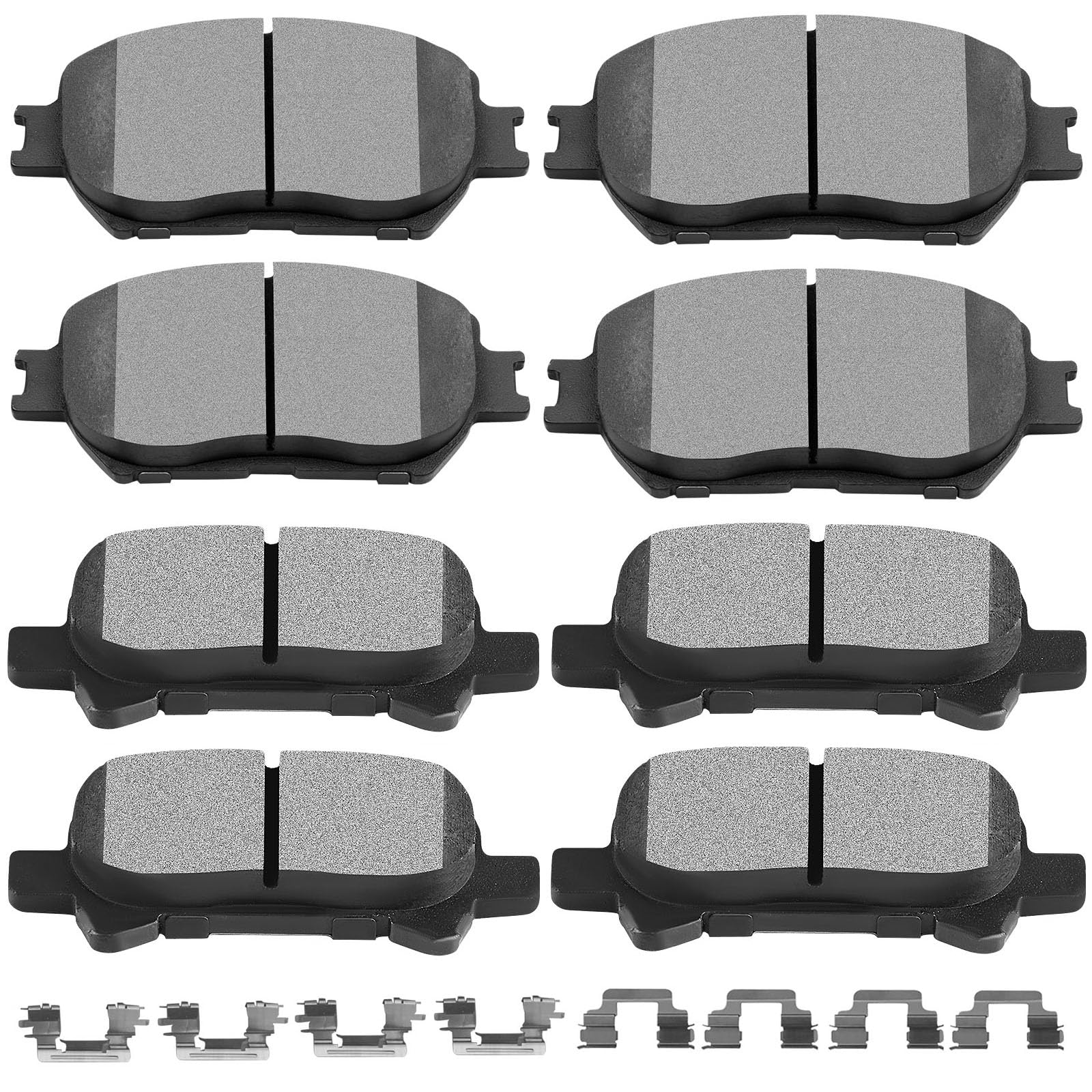 Scitoo D828 D908 Front Rear Brake Pads Sets Fit For Toyota For Camry 2002 2003 2004 2005 2006