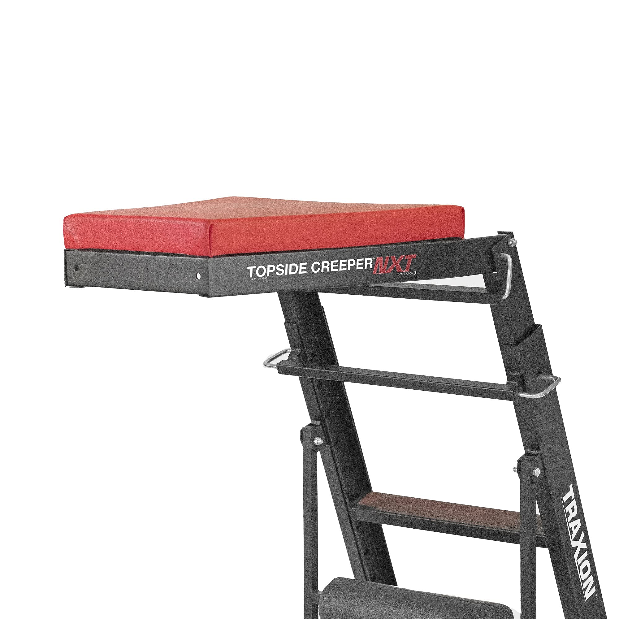 Traxion 3-200 Nxt Foldable Topside Automotive Engine Creeper, Black