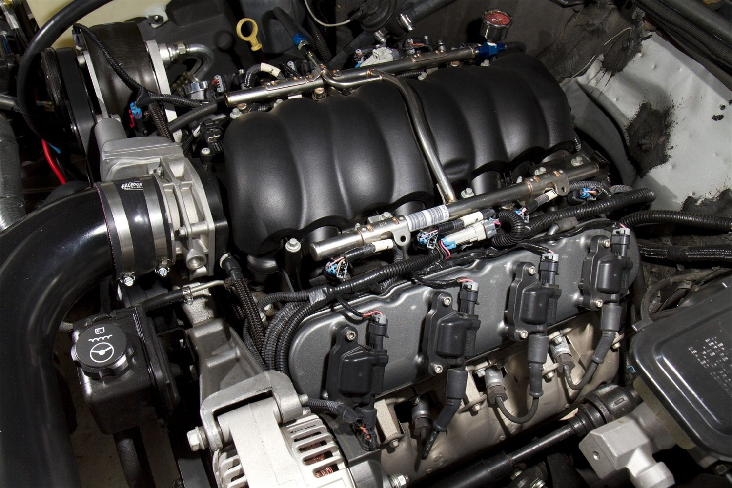 Holley 241-88 Ls Valve Covers - Natural Cast