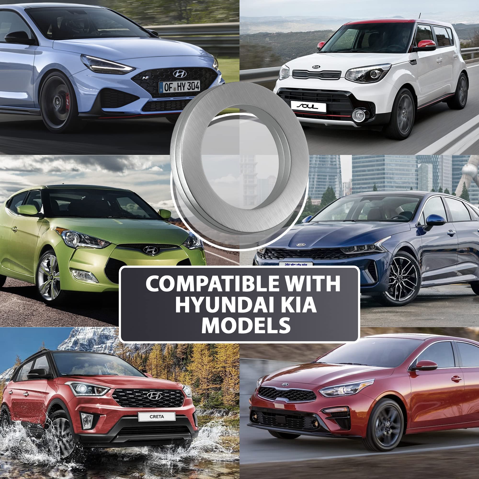 15Pcs Oil Drain Plug Crush Washer Gasket Seal - 14Mm Replacement For Hyundai/Kia - Oem 21513-23001 Fits Most Popular Models 2001