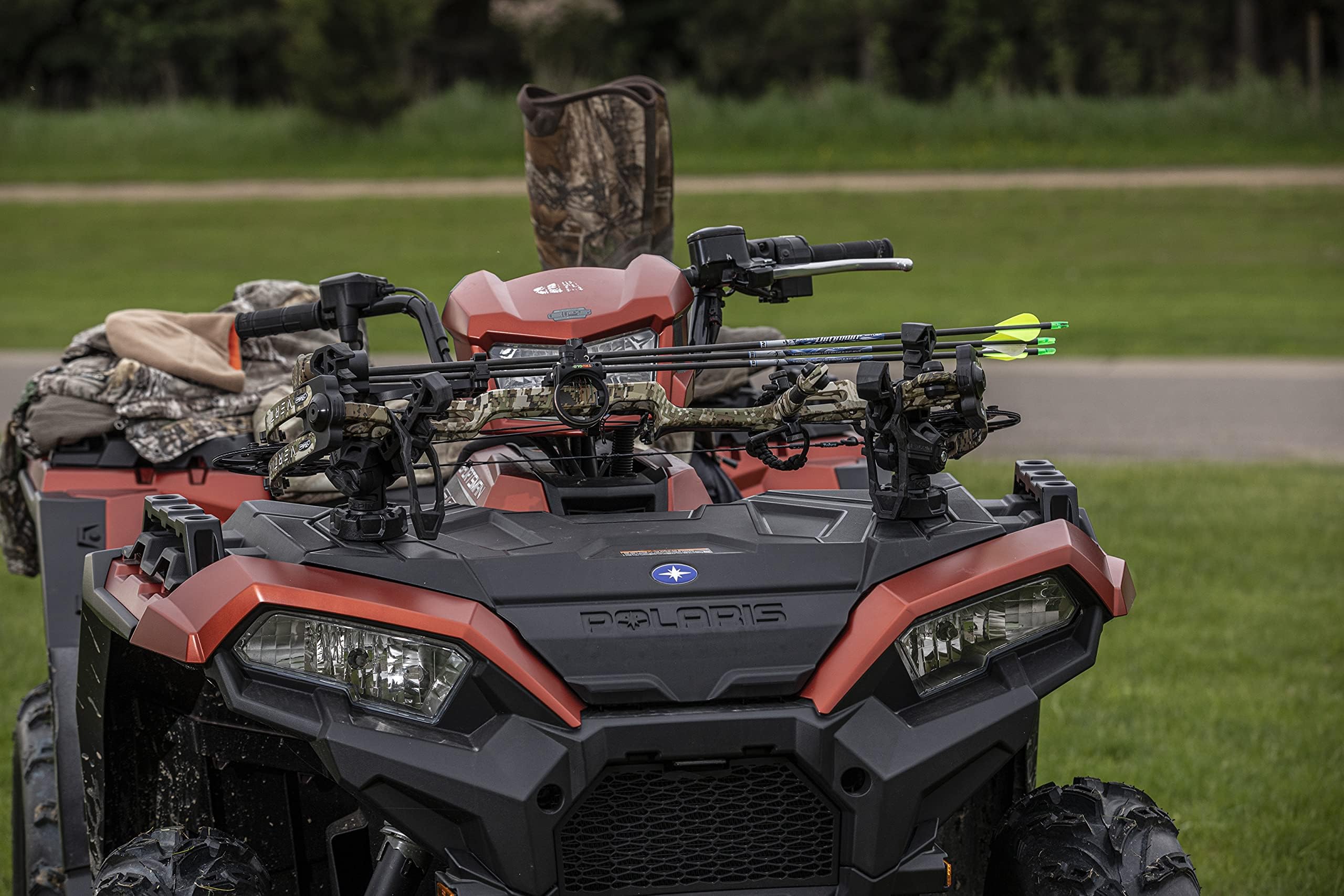 Kolpin 21552 Rhino Grip Xlr - Polaris Lock & Ride Sportsman And Rzr - Pair, Black