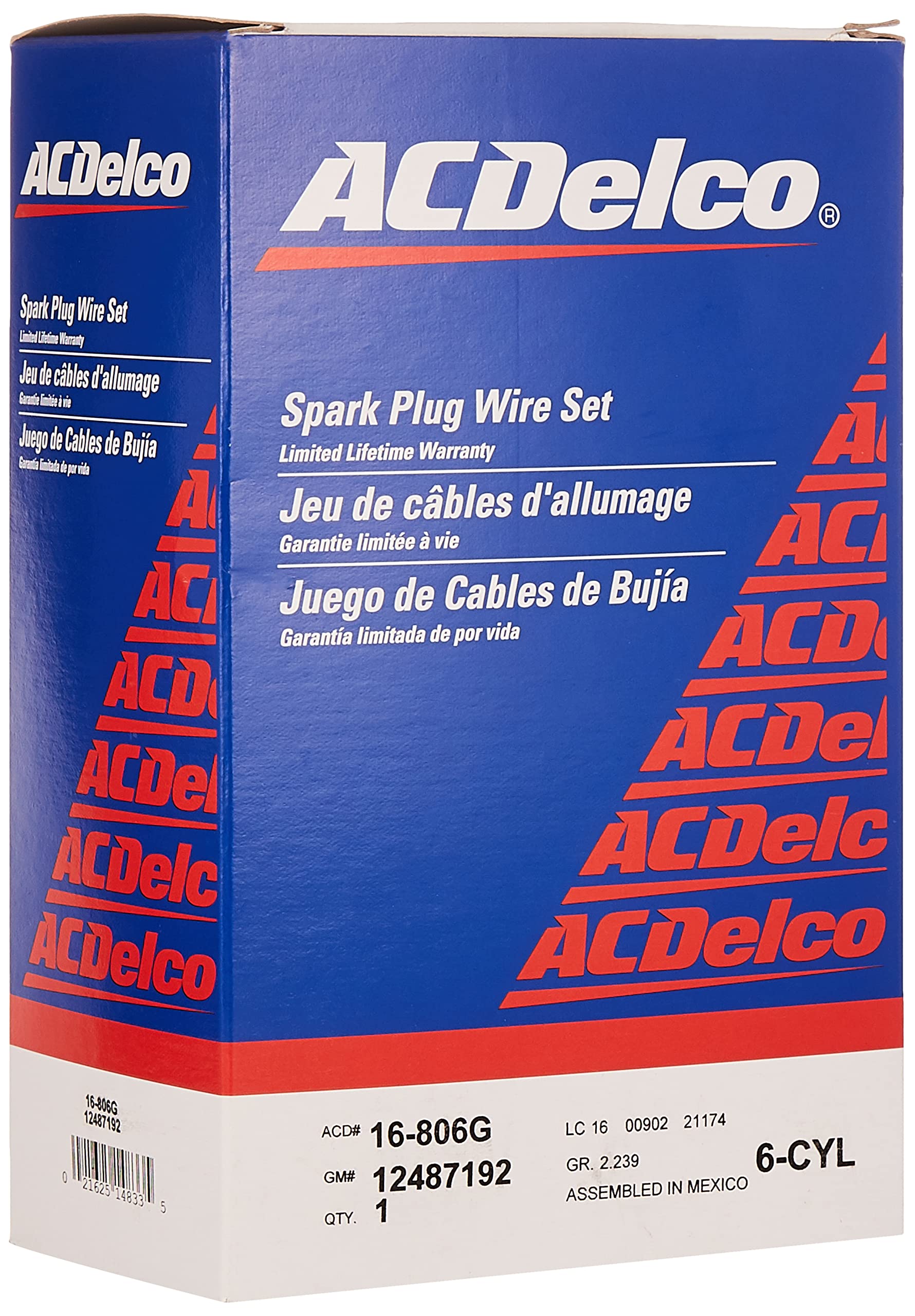 ACDelco Professional 16-806G Spark Plug Wire Set