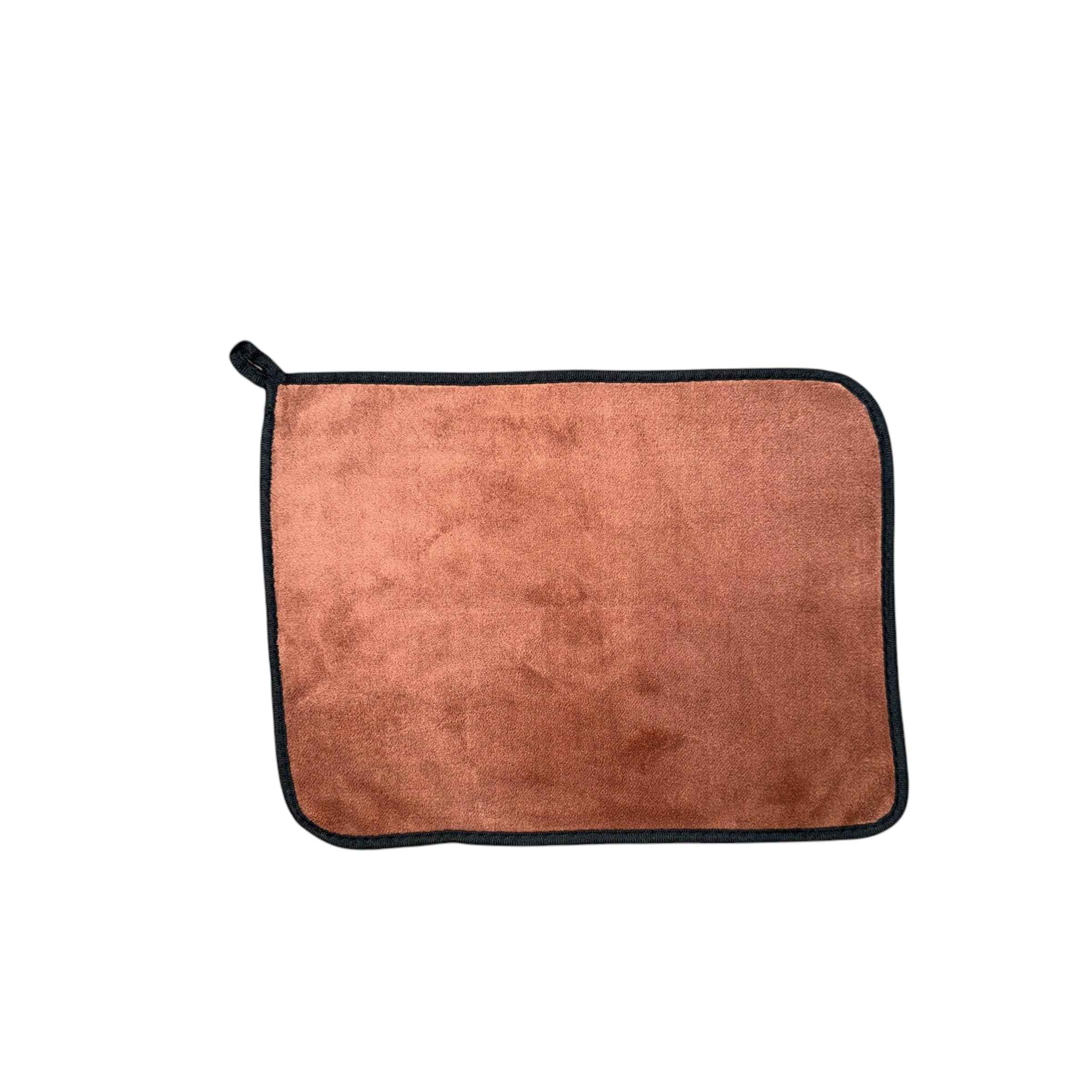 THE BANDUNIES Microfiber Cloth for Car Cleaning (500 GSM, 38x27 cm, MultiColour) Double Sided, High Density, Extra Thick Plush 