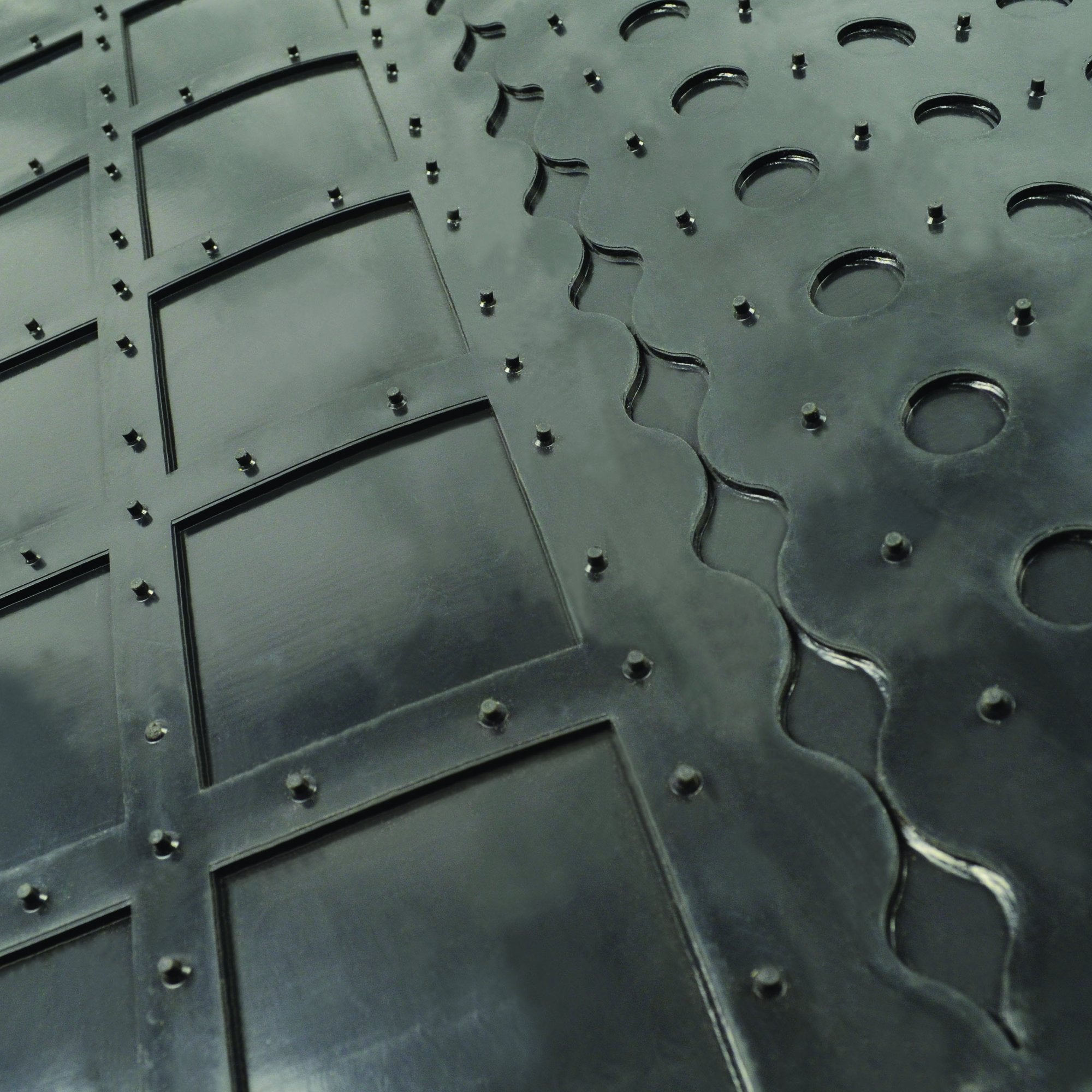 Fanmats 18381 Adrian College Bulldogs Heavy Duty Vinyl Cargo Mat 31X31, All Weather Trunk Mat, Trunk Protection