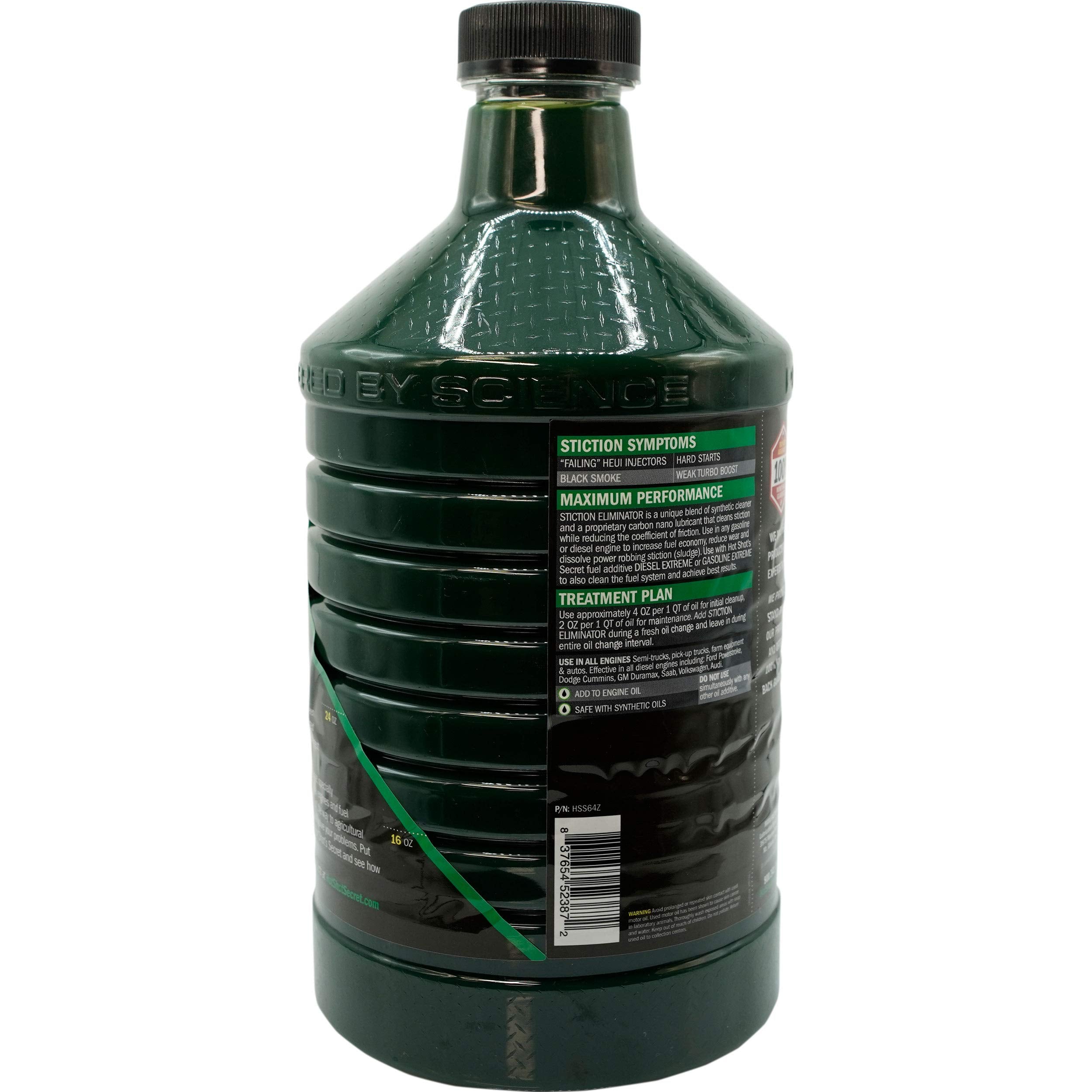Hot Shot'S Secret Hss64Z Original Stiction Eliminator 64 Fluid Ounce Bottle, Green