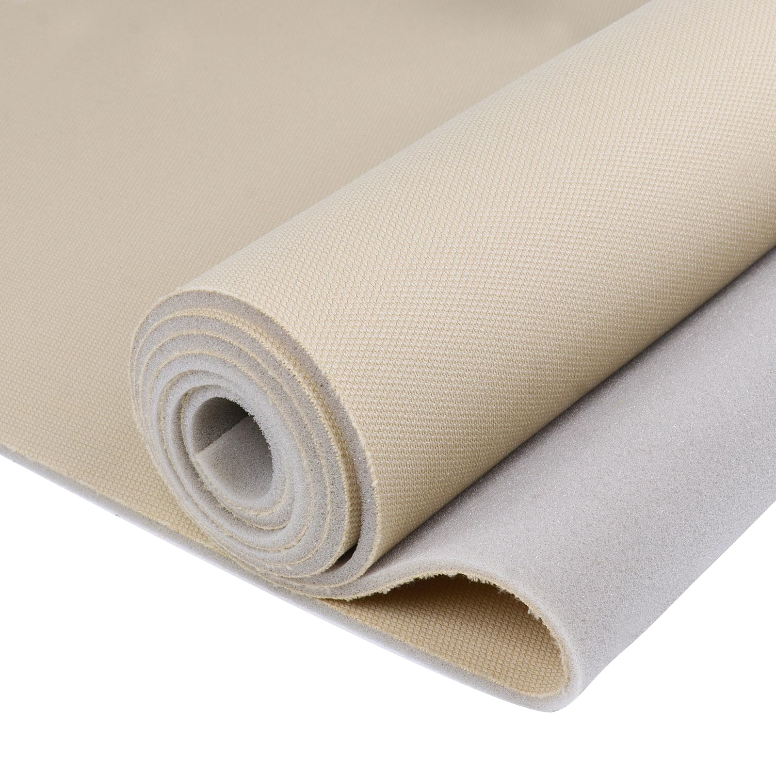 SBWLKJ Headliner Fabric Mesh Type with Foam Backing 60'' Wide by 38'' Flat Knit Headliner Material Car Roof Upholstery Fabric fo