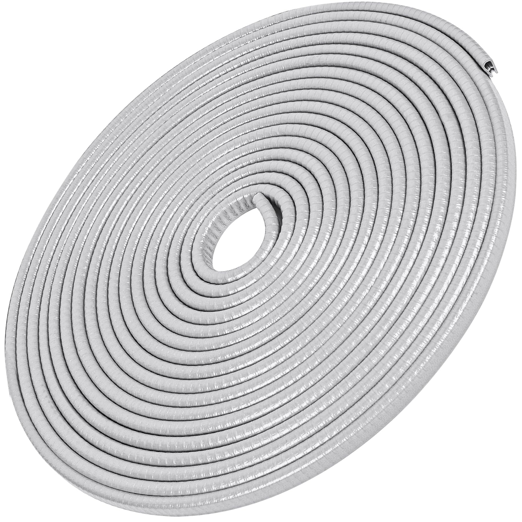Myfamirea 16.4Ft(5M) Long Car Door Edge Guards, U Shape Edge Trim Rubber Seal Protector Car Door Protection Anti-Collision Rubbe