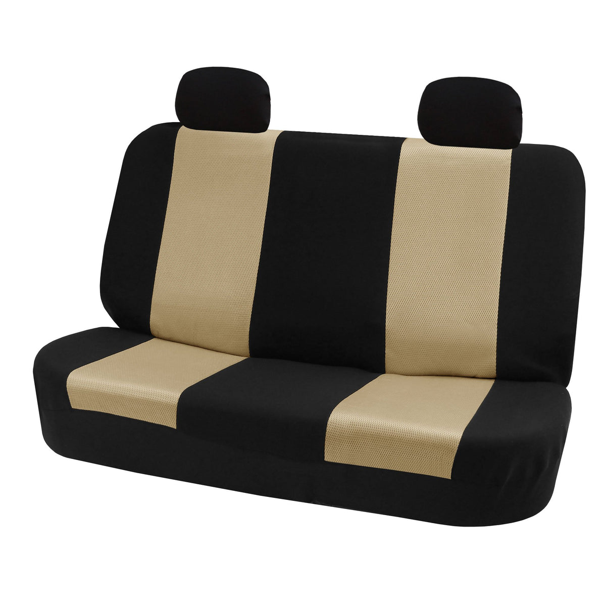 Fh Group Rear Set Car Seat Covers 3D Air Mesh -Universal Fit Automotive Seat Covers, Rear Seat Covers, Washable Car Seat Cover F