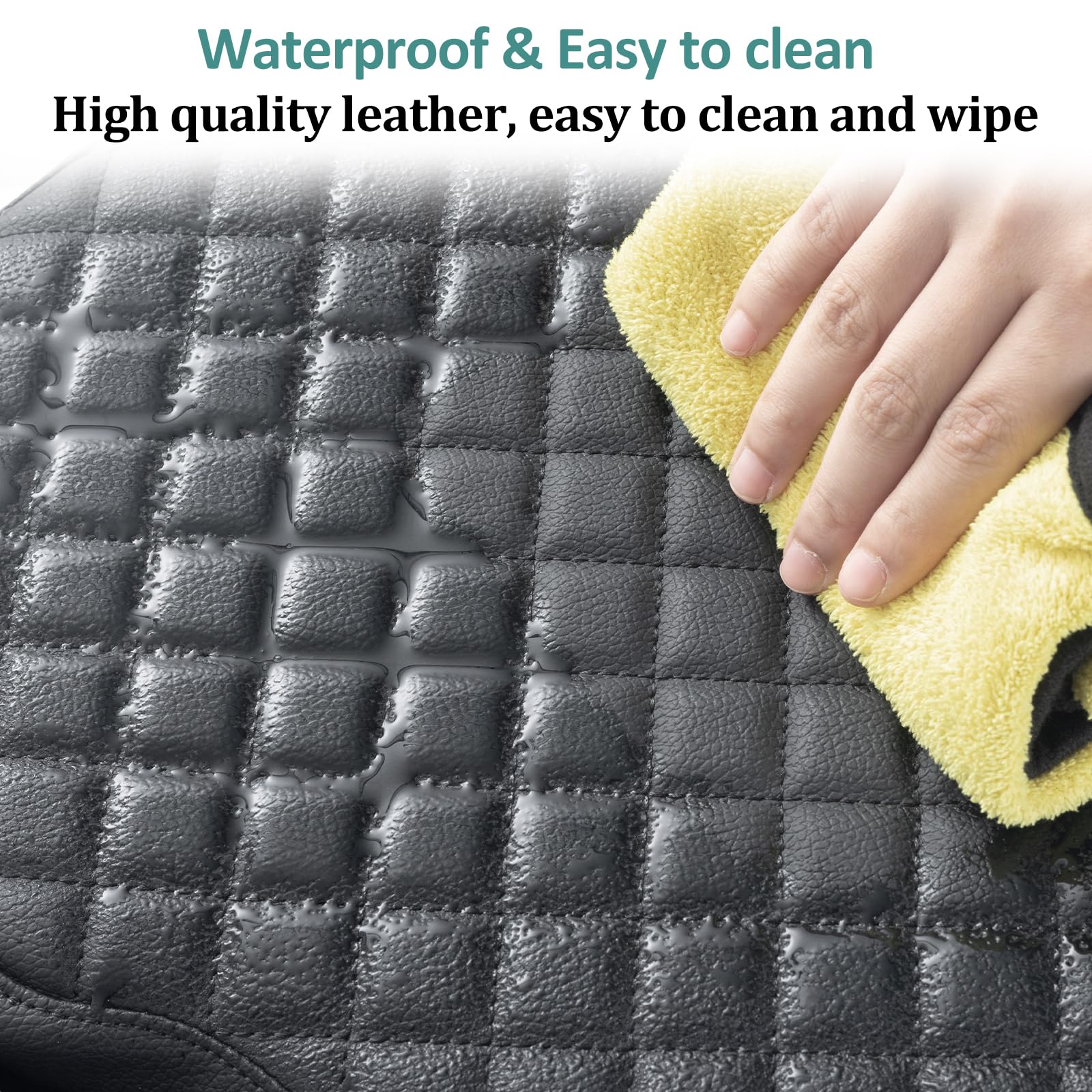 Jdmcar Armrest Cover Compatible With 2015-2024 2025 Ford F150 Accessories, 2017-2025 F250 F350 F450 With 40/20/40 Jump Seat, Cus