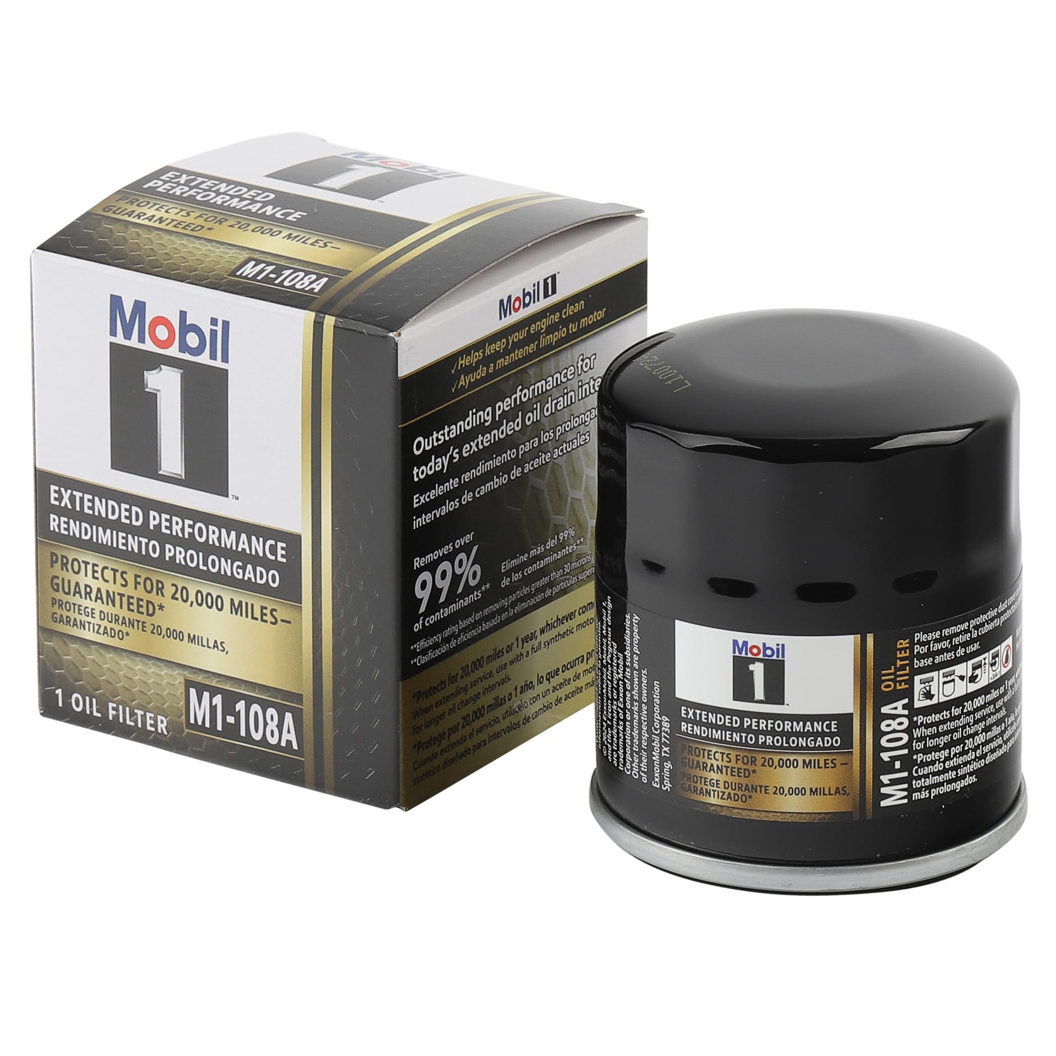 Mobil 1 M1-108A Extended Performance Oil Filter - Pack of 6