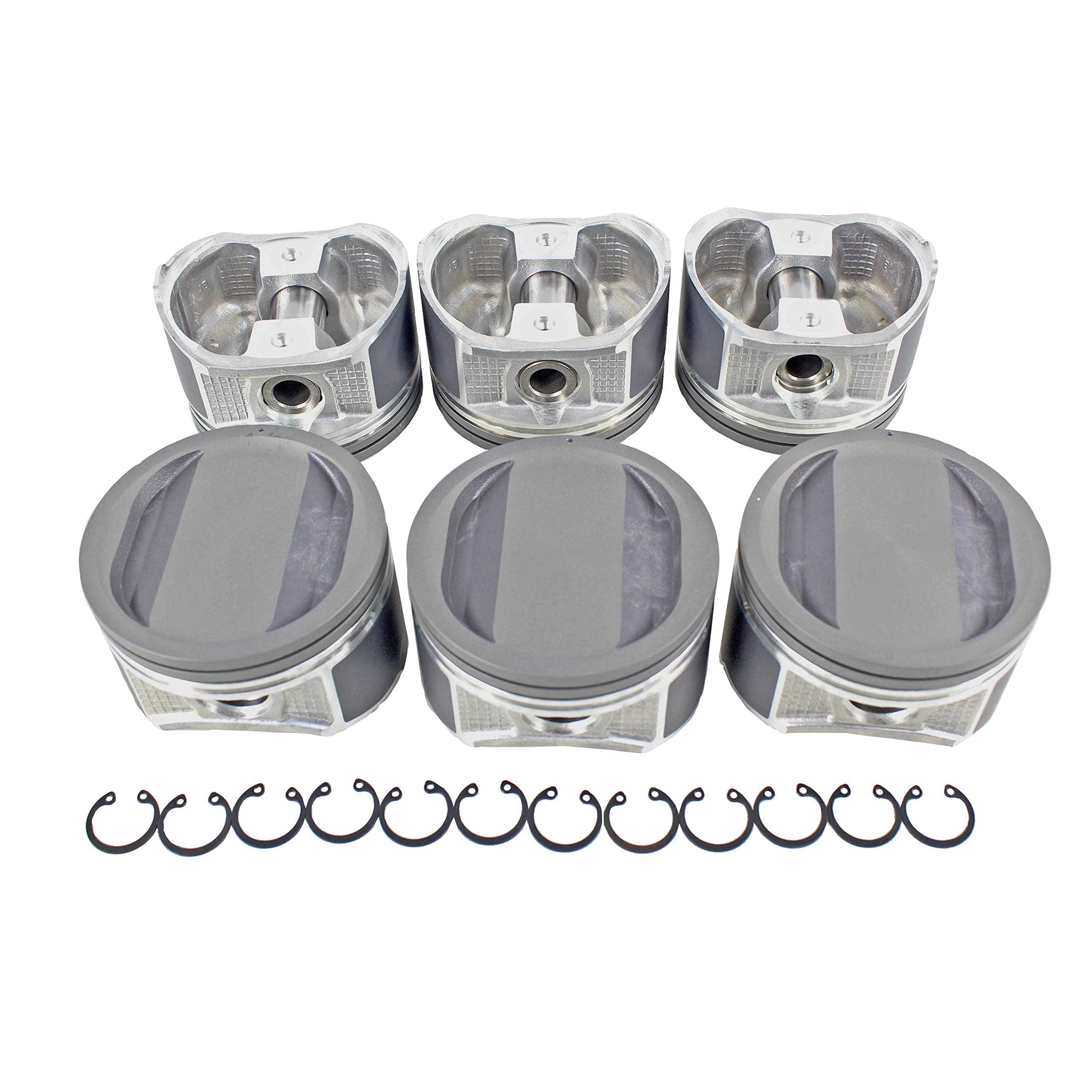 Dnj P655 Piston Set For 2001-2004 / Nissan/Frontier, Xterra / 3.3L / Sohc / V6 / 12V / 3275Cc / Vg33Er