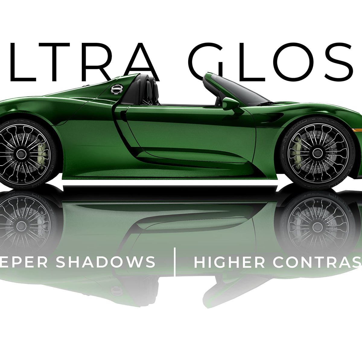 Vvivid+ Ultra Gloss Premium Vinyl Car Wrap Film (6Ft X 5Ft, Gloss Sono ...