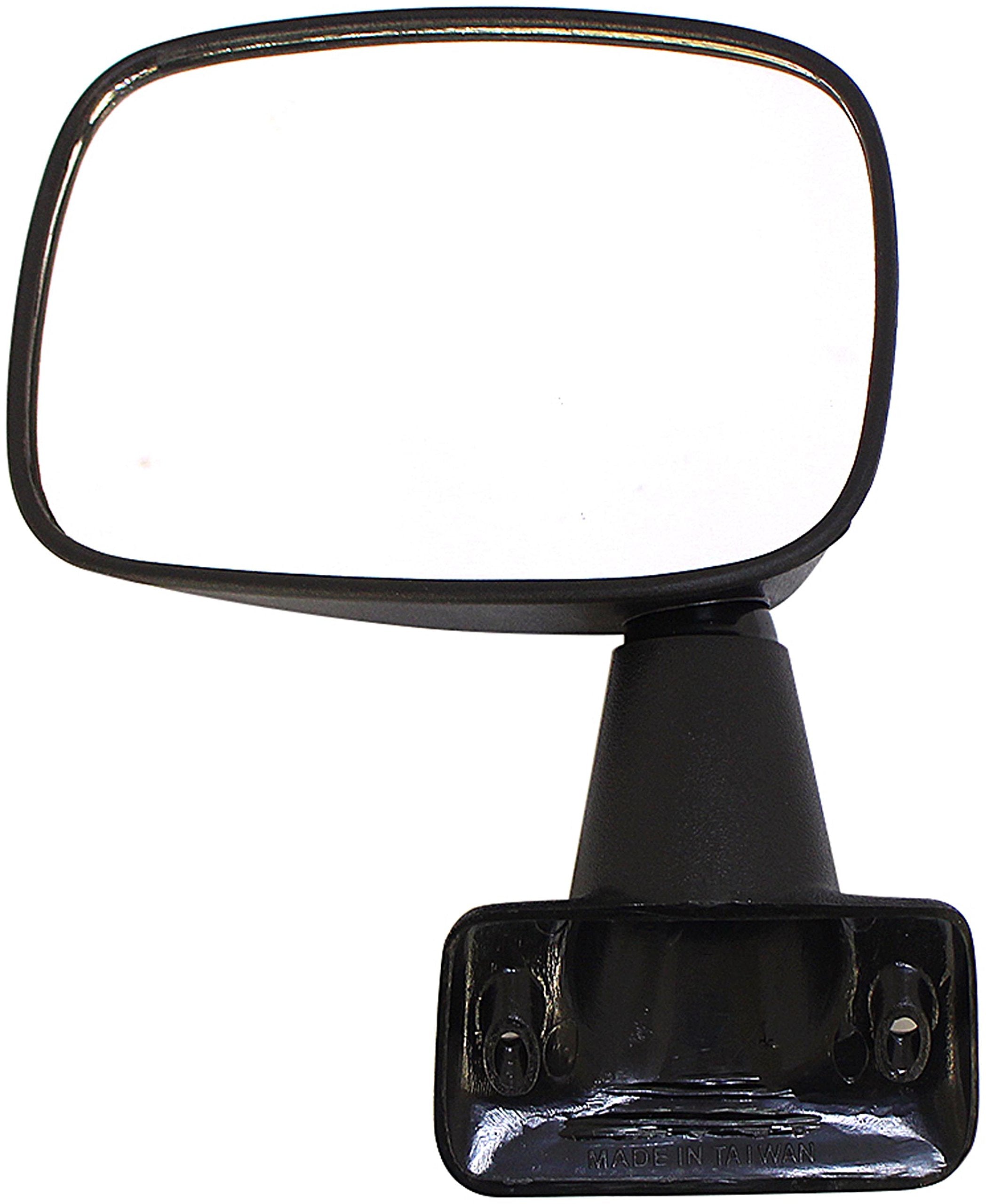 Dorman 955-216 Driver Side Manual Door Mirror Compatible With Select Toyota Models, Black