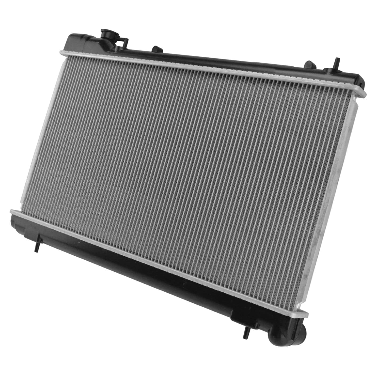 Trq Radiator Assembly Aluminum Core Compatible With 03-08 Subaru Forester Cu2674 Su3010142