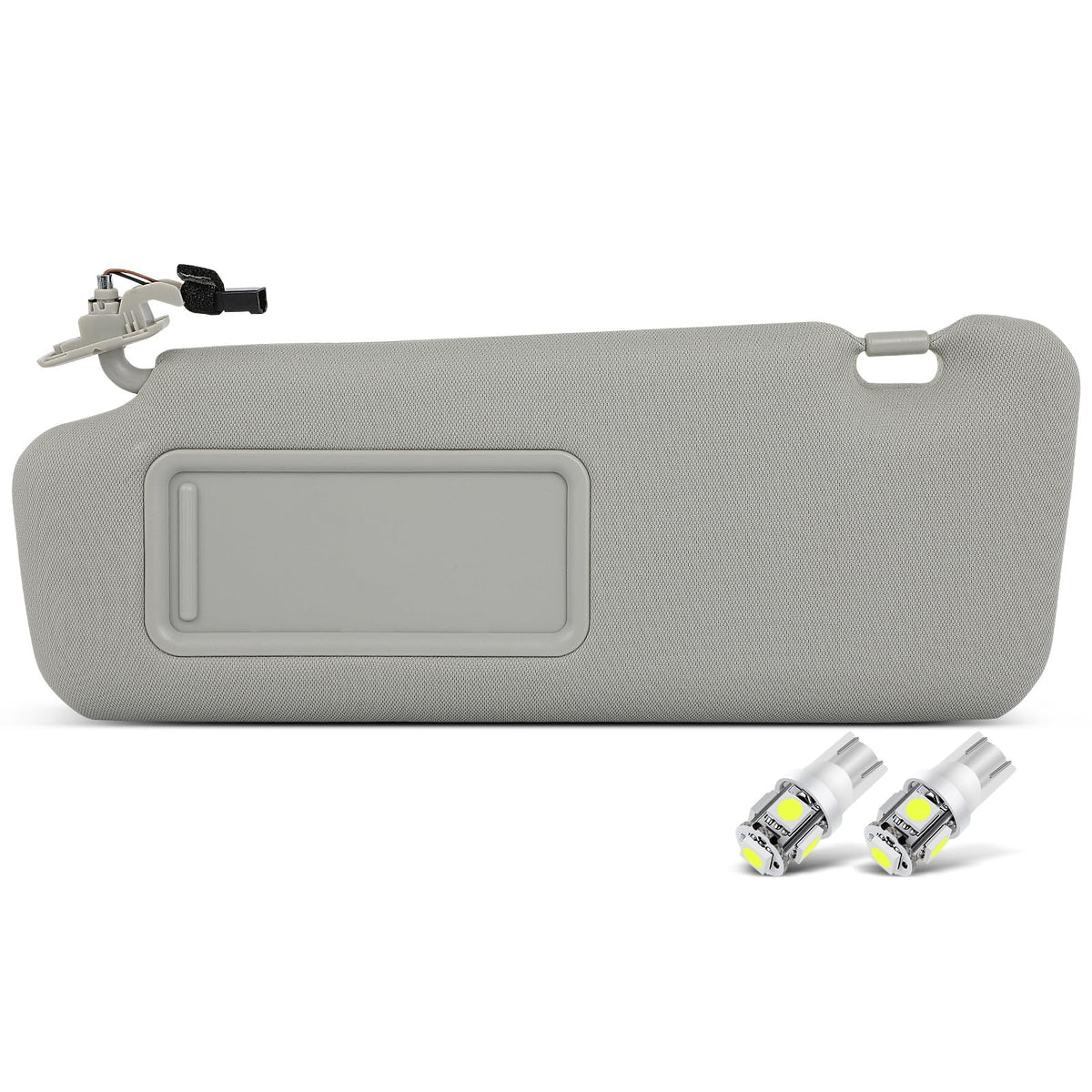 Scitoo Car Sun Visor Assbembly With Mirror Fit For 2006-2012 For Toyota For Rav4 Gray With Sunroof(Left Driver & Right Passenger