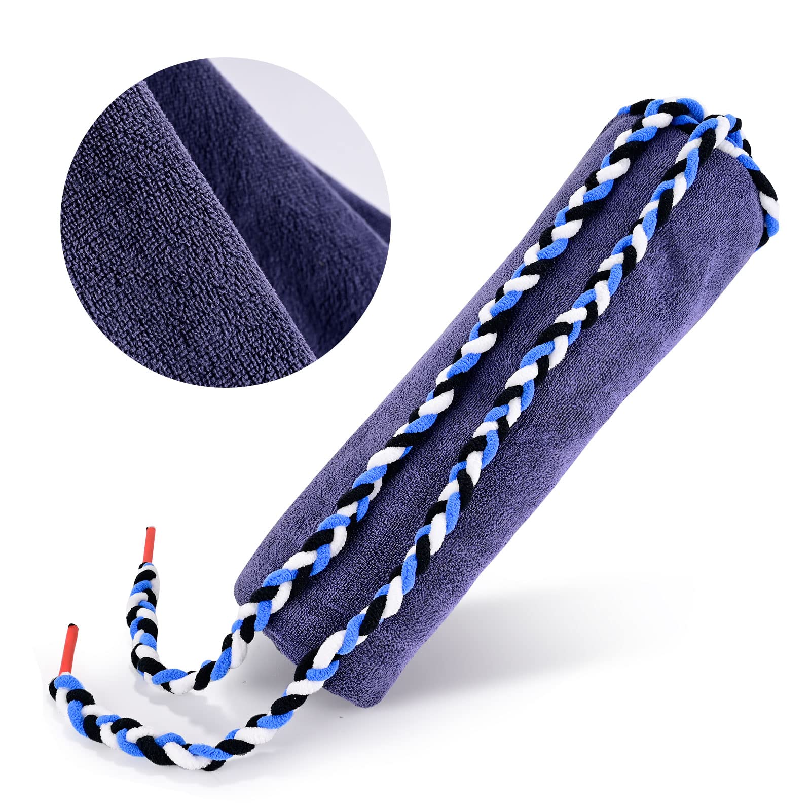 NEWISHTOOL Window Tinting Dash Protection, Super Absorbent Dash Towel Microfiber Towel and Strand Soak Rope Tool, Protective Con