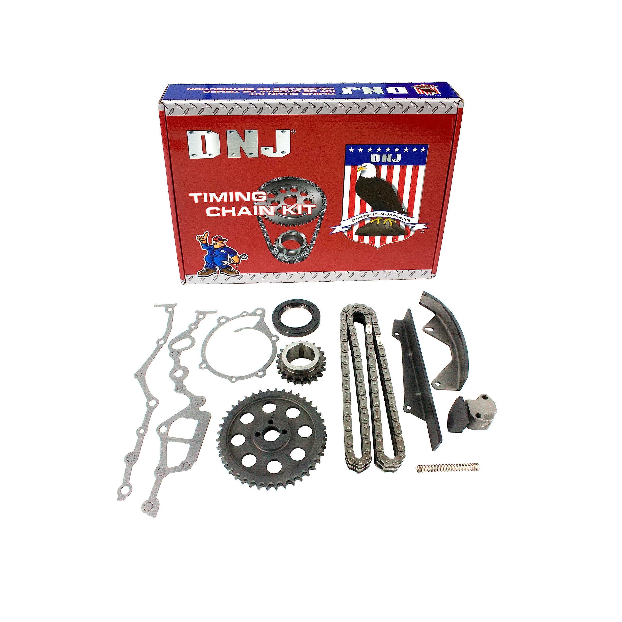 Dnj Tk602 Timing Chain Kit For 1983-1988 / Nissan / 720, D21, Pathfinder, Van / 2.4L / Sohc / L4 / 8V / 2389Cc / Z24, Z24I