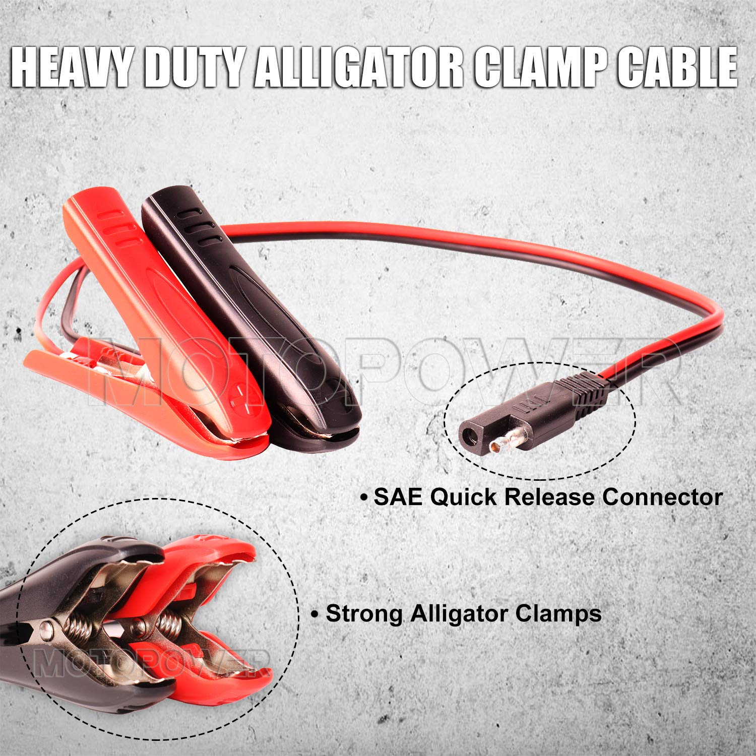 MOTOPOWER MP00206A 12V 1.5A Automatic Battery Charger & Maintainer for Cars, Motorcycles, RVs, ATVs, Boats - Smart & Eco-Friendly