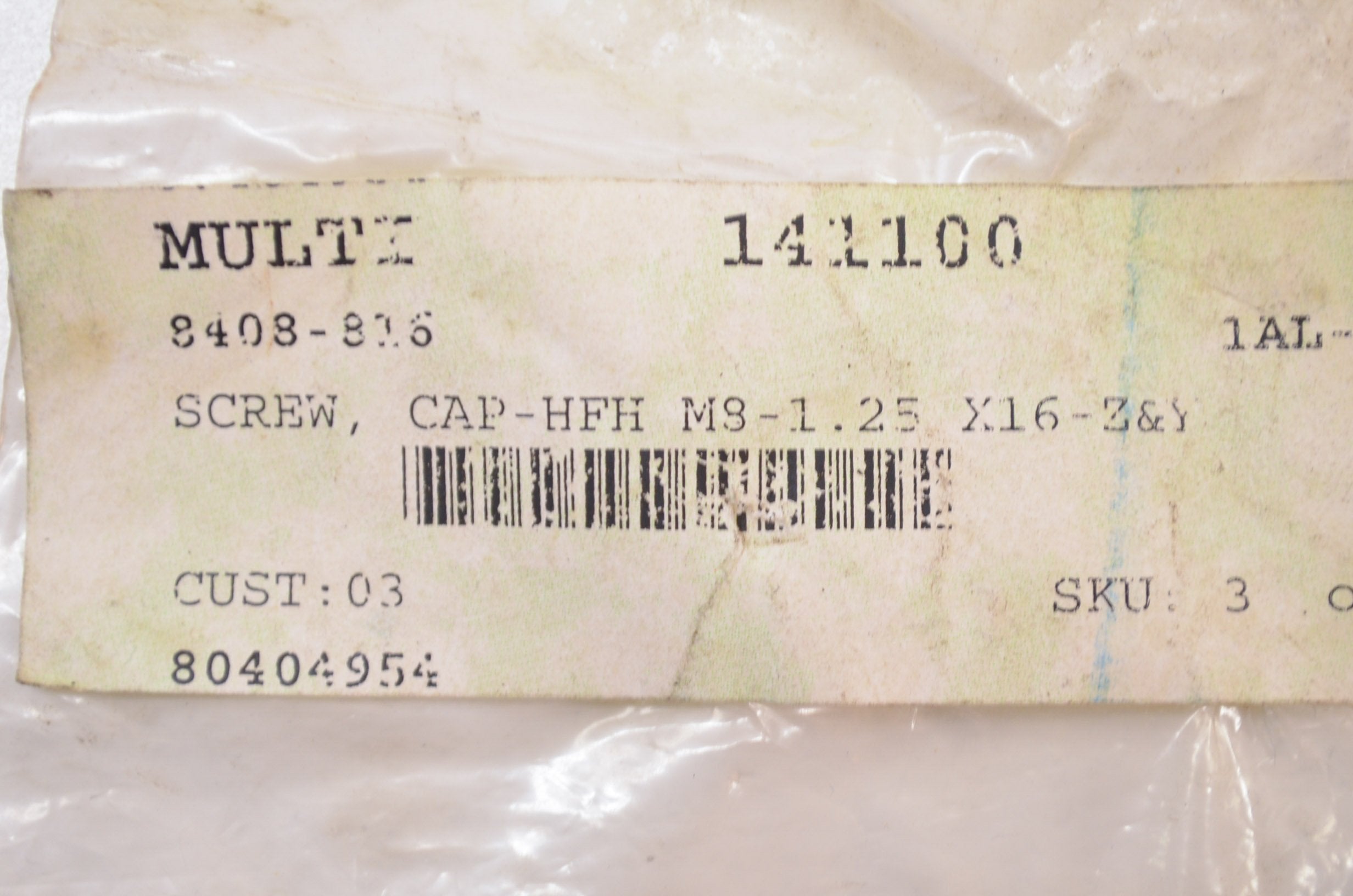 Arctic Cat 1997-2018 Atv 700 Diesel Atv 700 Diesel International Screw Cap Hfh M8X1 25X16 Cl8 8 Z&Y 8408-816 New Oem