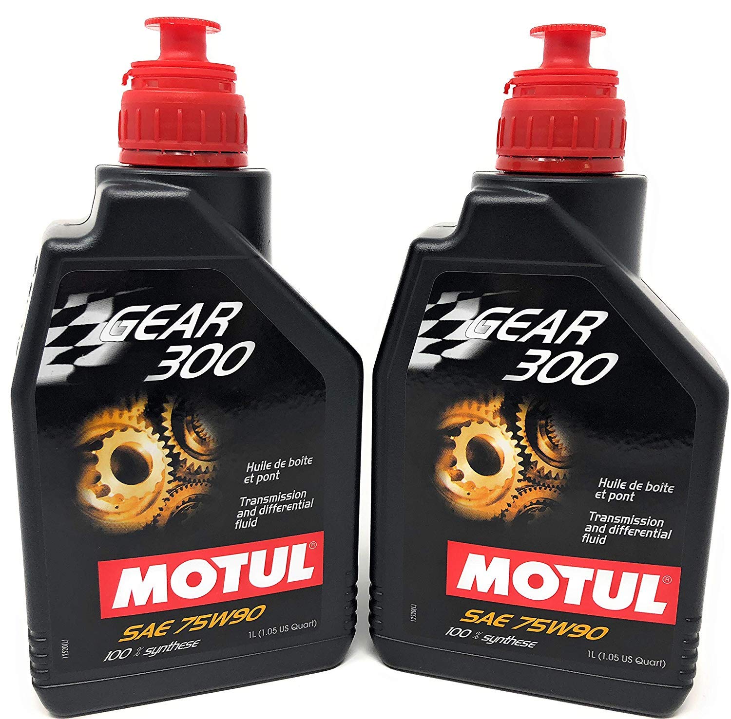 Motul Gear 300 LS 75W90-100% Synthetic Ester (Pack of 2)