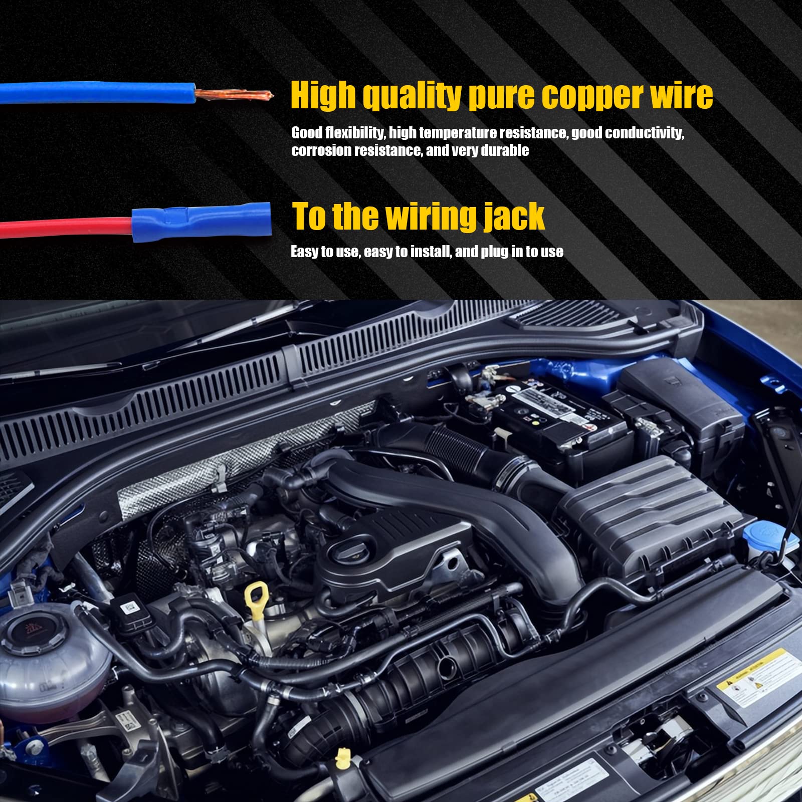 Sodcay 5 PCS 12V Car Add-a-Circuit Fuse, with 4 x 15A Inserts, TAP Adapter Mini ATM ATO Blade Fuse Holder, for Cars Trucks Boats