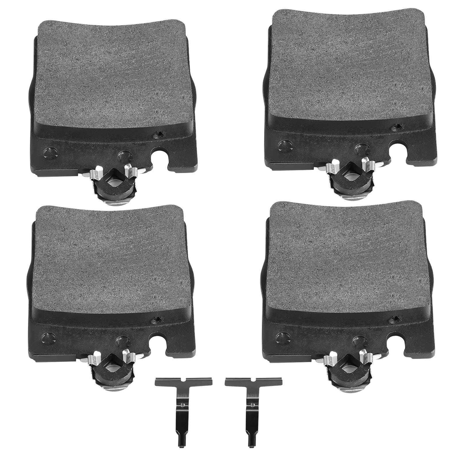 SCITOO Disc Brake Pads Kits D873-7748 Semi Metallic Rear Brake Pads Set Fit For Mercedes-Benz For C230 2003-2007,For Mercedes-Be