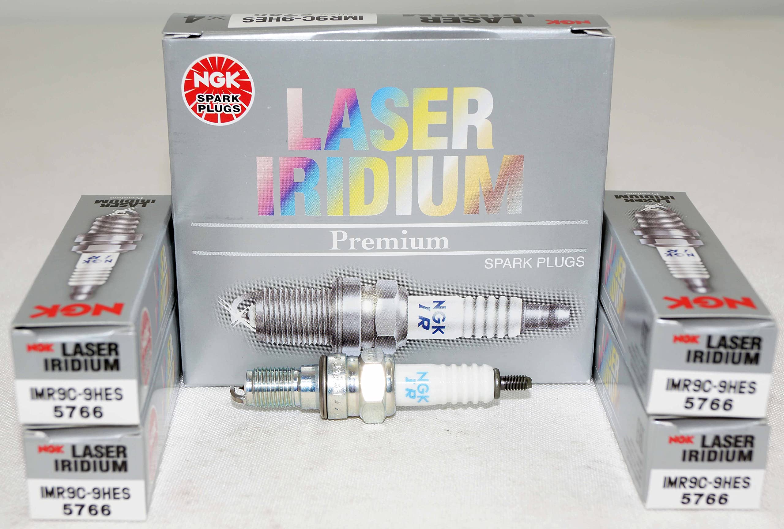 Ngk Imr9C-9Hes - Iridium Platinum Spark Plug - 4-Pack/--