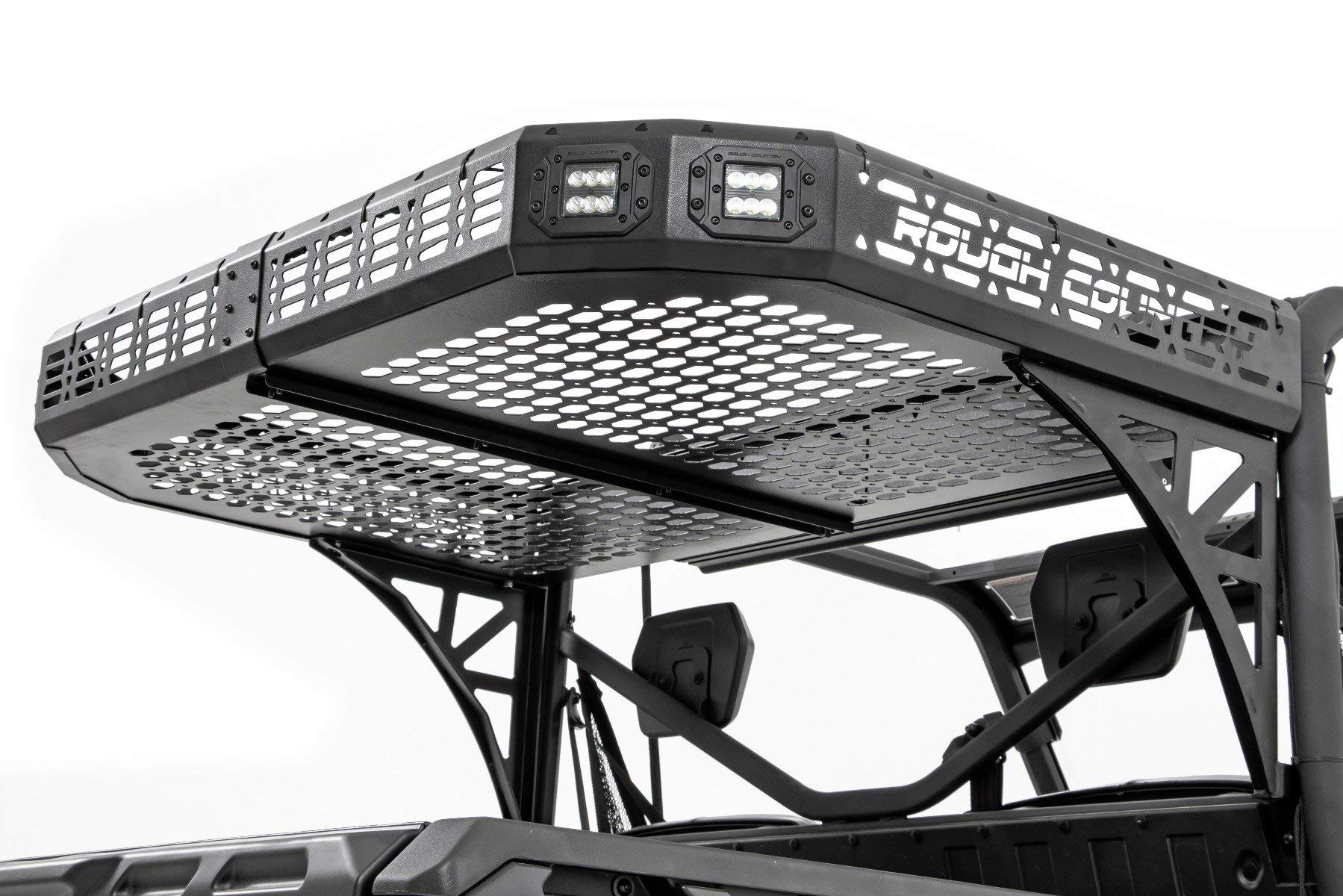 Rough Country Rear Cargo Rack W/O Led Lights For 17-22 Can-Am Defender - 97024