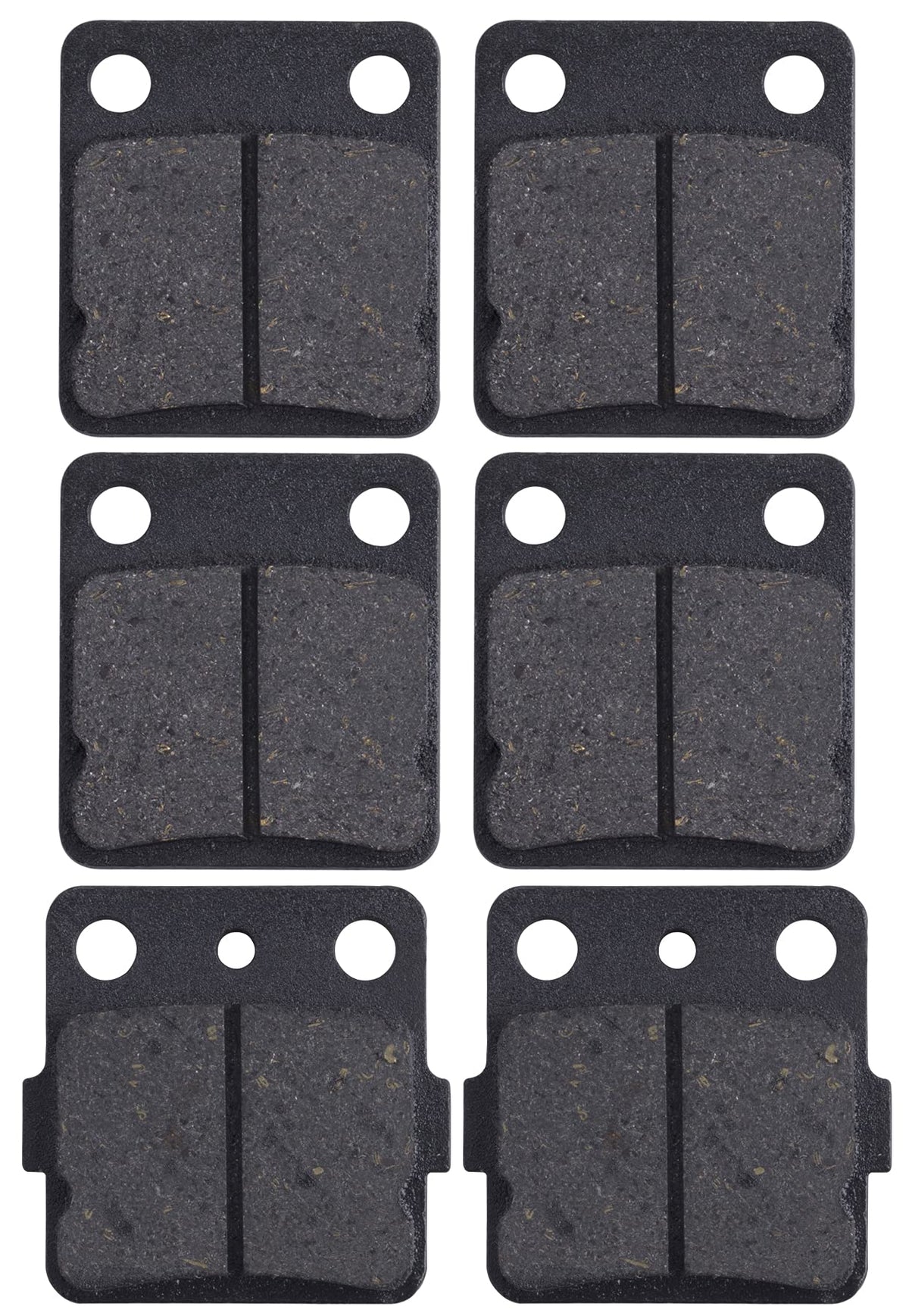MWMNUN Brake Pads Front/Rear Compatible with Yamah Wolverine 350 Warrior 350 Blaster 200 Banshee 350 Braking for Raptor 125 YFZ3