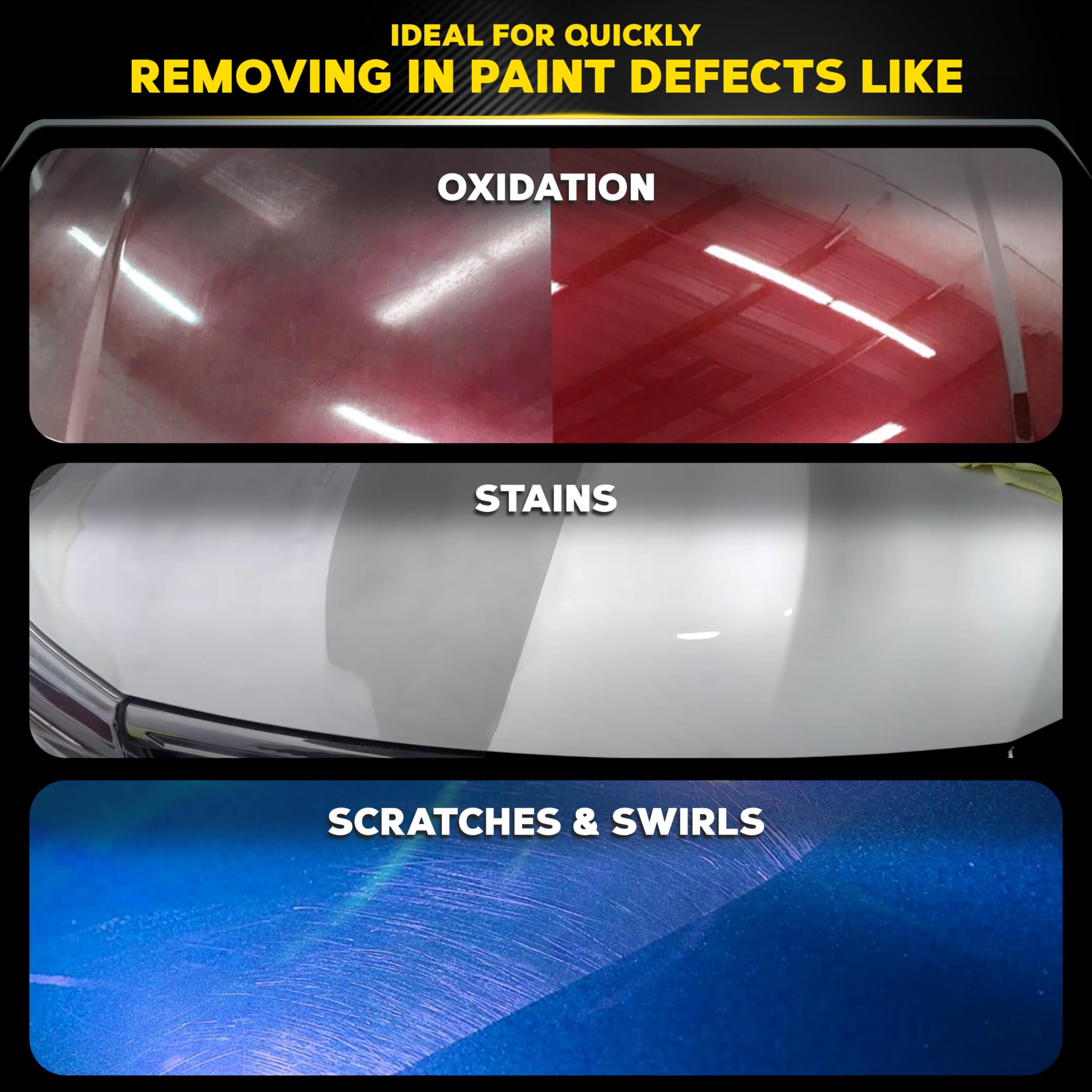 Meguiar'S G1816 Clear Coat Safe Rubbing Compound - 16 Oz Bottle